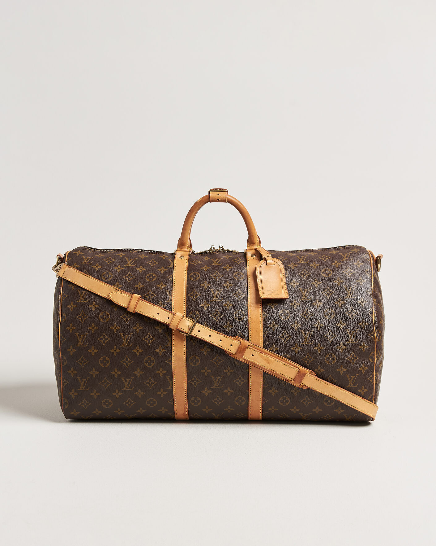 Hombres | Pre-Owned & Vintage Bags | Louis Vuitton Pre-Owned | Keepall Bandouliére 55 Monogram