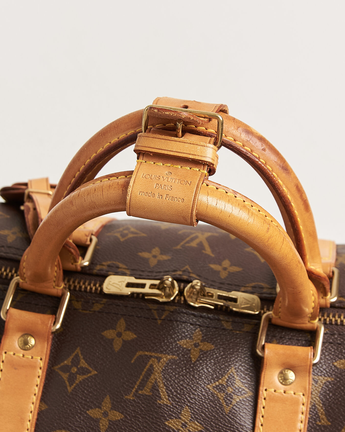 Hombres | Pre-Owned & Vintage Bags | Louis Vuitton Pre-Owned | Keepall Bandouliére 55 Monogram