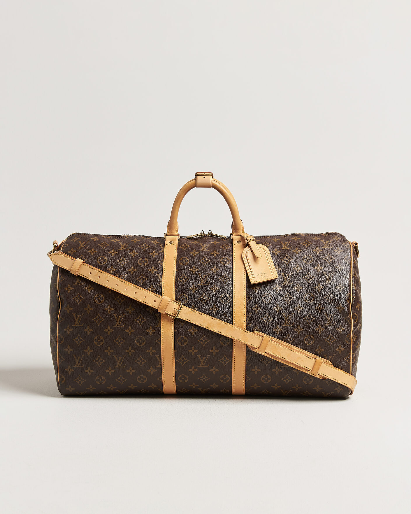 Hombres | Pre-Owned & Vintage Bags | Louis Vuitton Pre-Owned | Keepall Bandouliére 55 Monogram