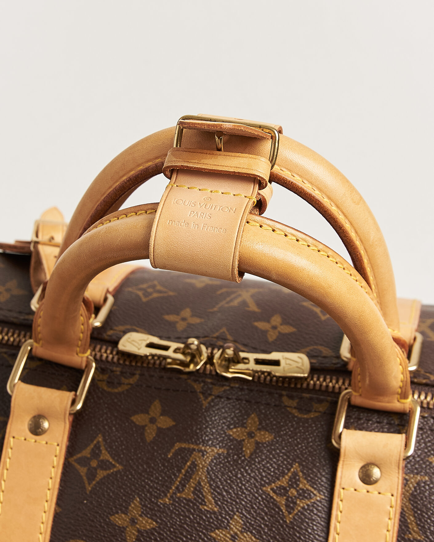 Hombres | Pre-Owned & Vintage Bags | Louis Vuitton Pre-Owned | Keepall Bandouliére 55 Monogram
