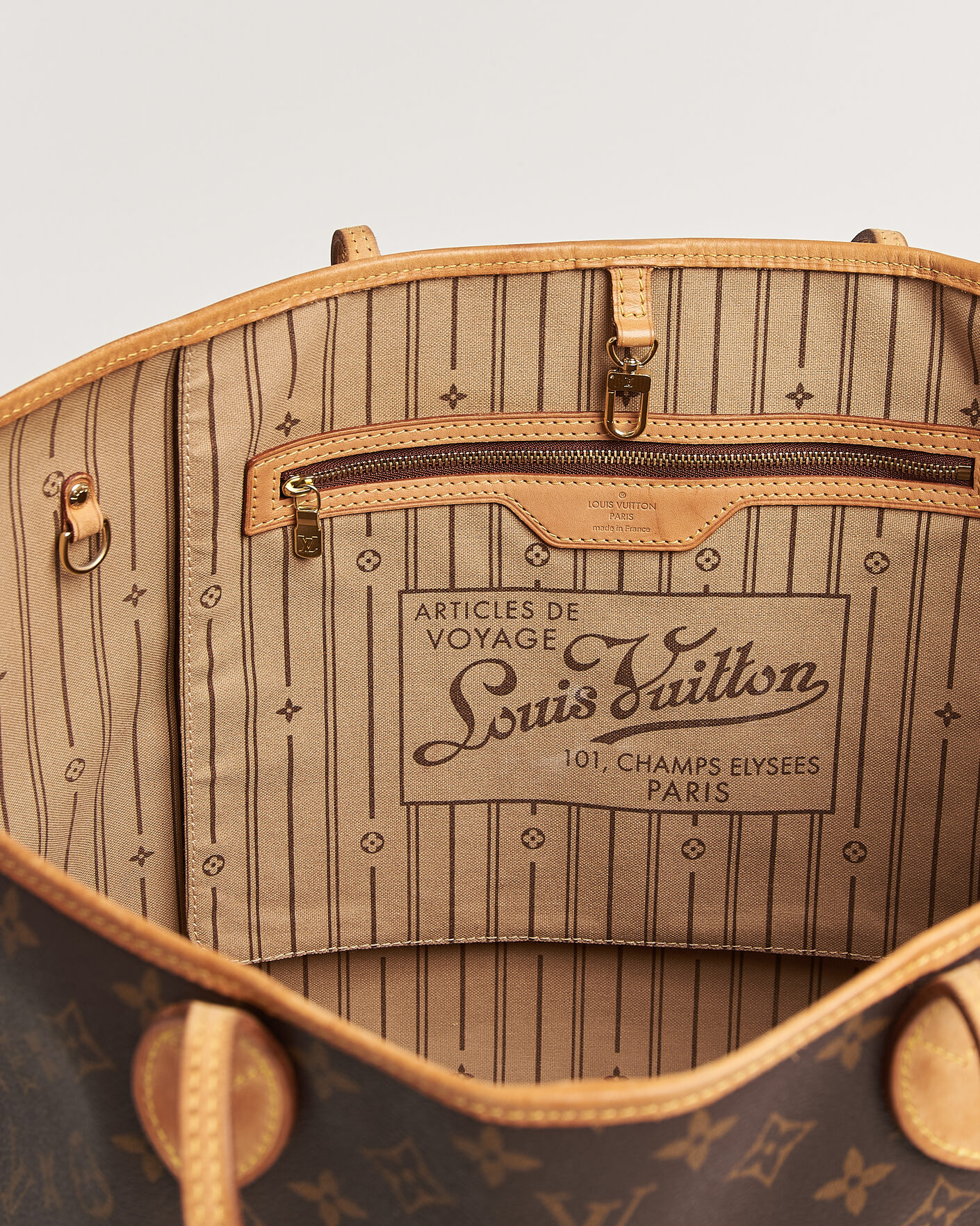 Hombres | Pre-Owned & Vintage Bags | Louis Vuitton Pre-Owned | Neverfull GM Monogram
