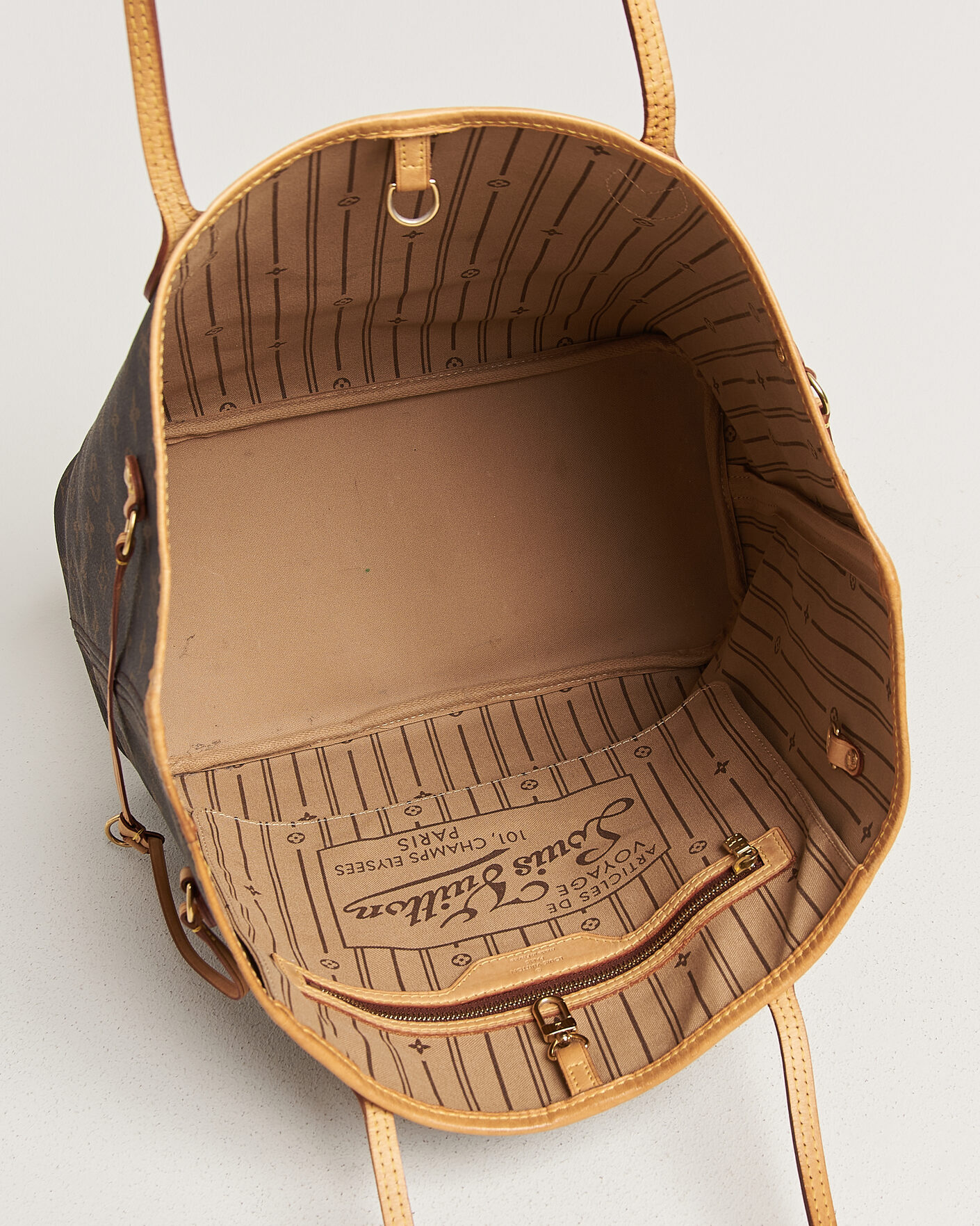 Hombres | Pre-Owned & Vintage Bags | Louis Vuitton Pre-Owned | Neverfull MM Monogram