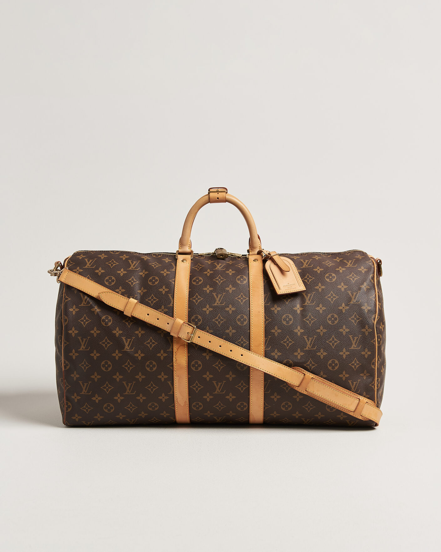 Hombres | Pre-Owned & Vintage Bags | Louis Vuitton Pre-Owned | Keepall Bandouliére 55 Monogram