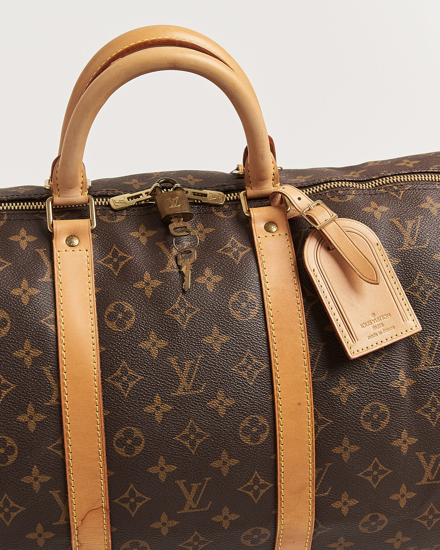Hombres | Pre-Owned & Vintage Bags | Louis Vuitton Pre-Owned | Keepall Bandouliére 55 Monogram