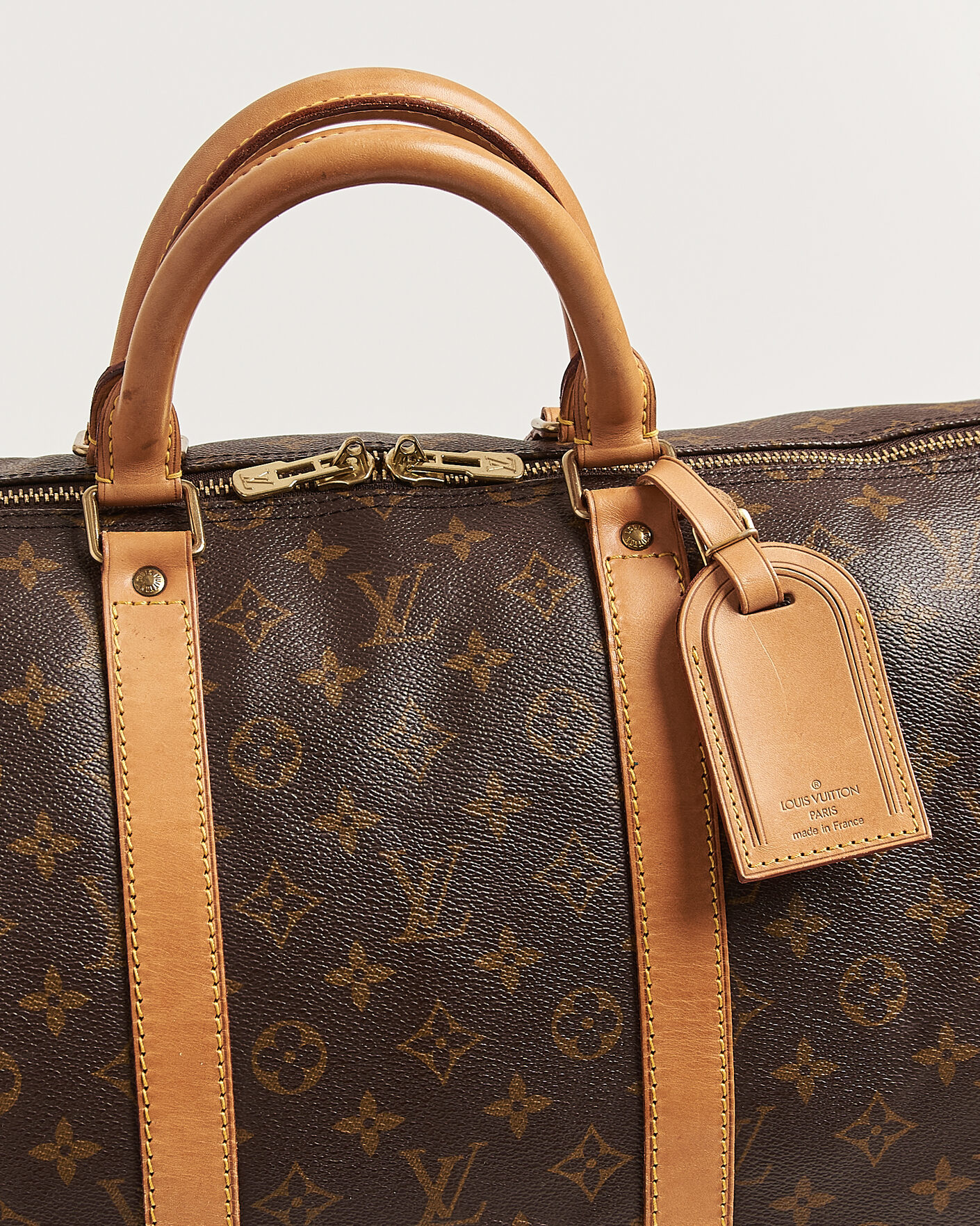 Hombres | Pre-Owned & Vintage Bags | Louis Vuitton Pre-Owned | Keepall Bandouliére 55 Monogram