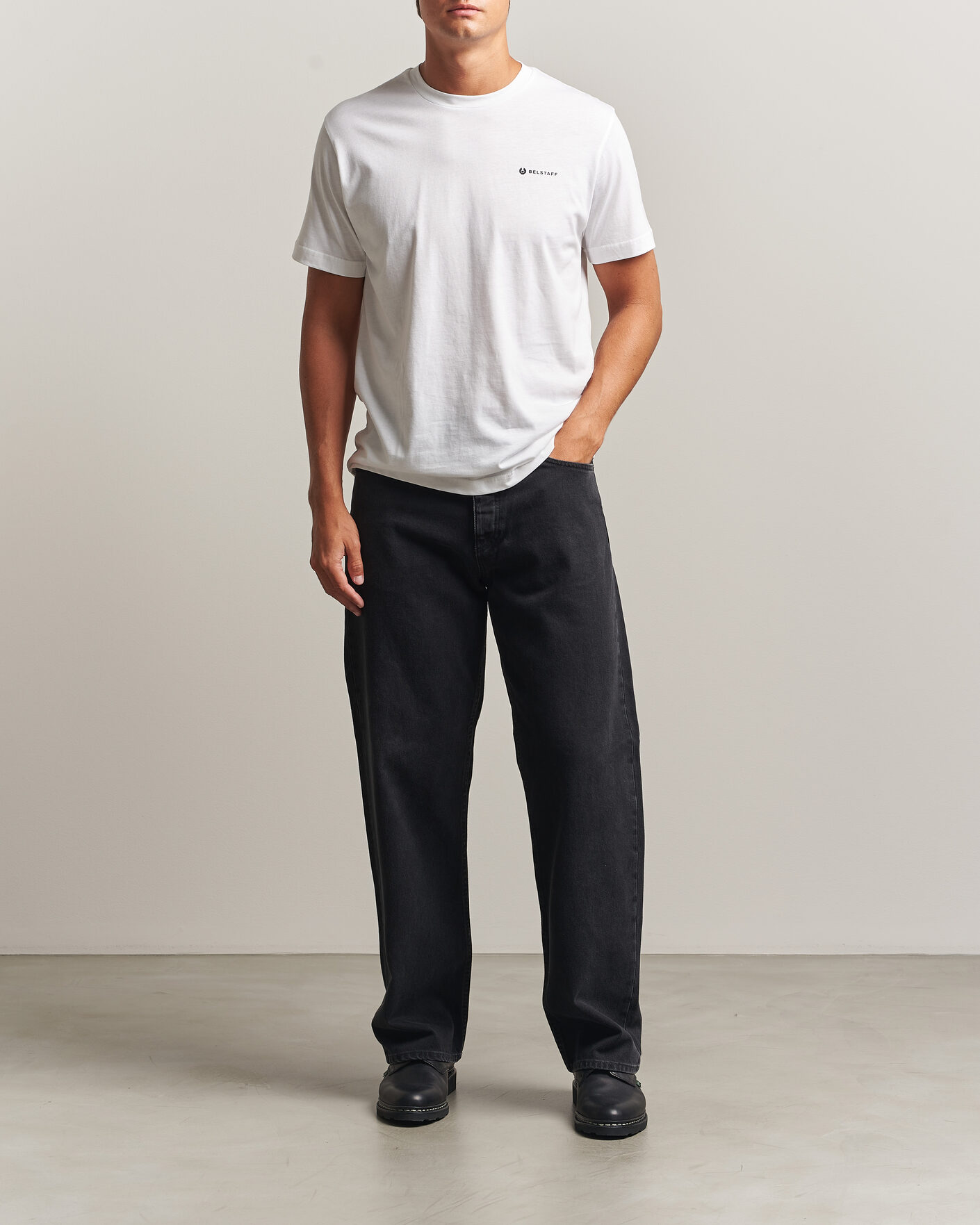 Hombres | Camisetas | Belstaff | 3-Pack Crew Neck T-Shirt Black/Dark Ink/White