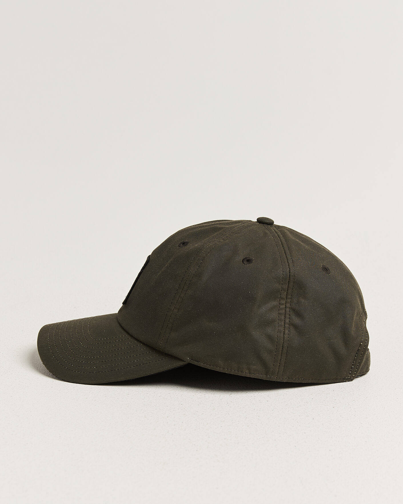 Hombres | Sombreros y gorras | Belstaff | Phoenix Wax Logo Cap Faded Olive