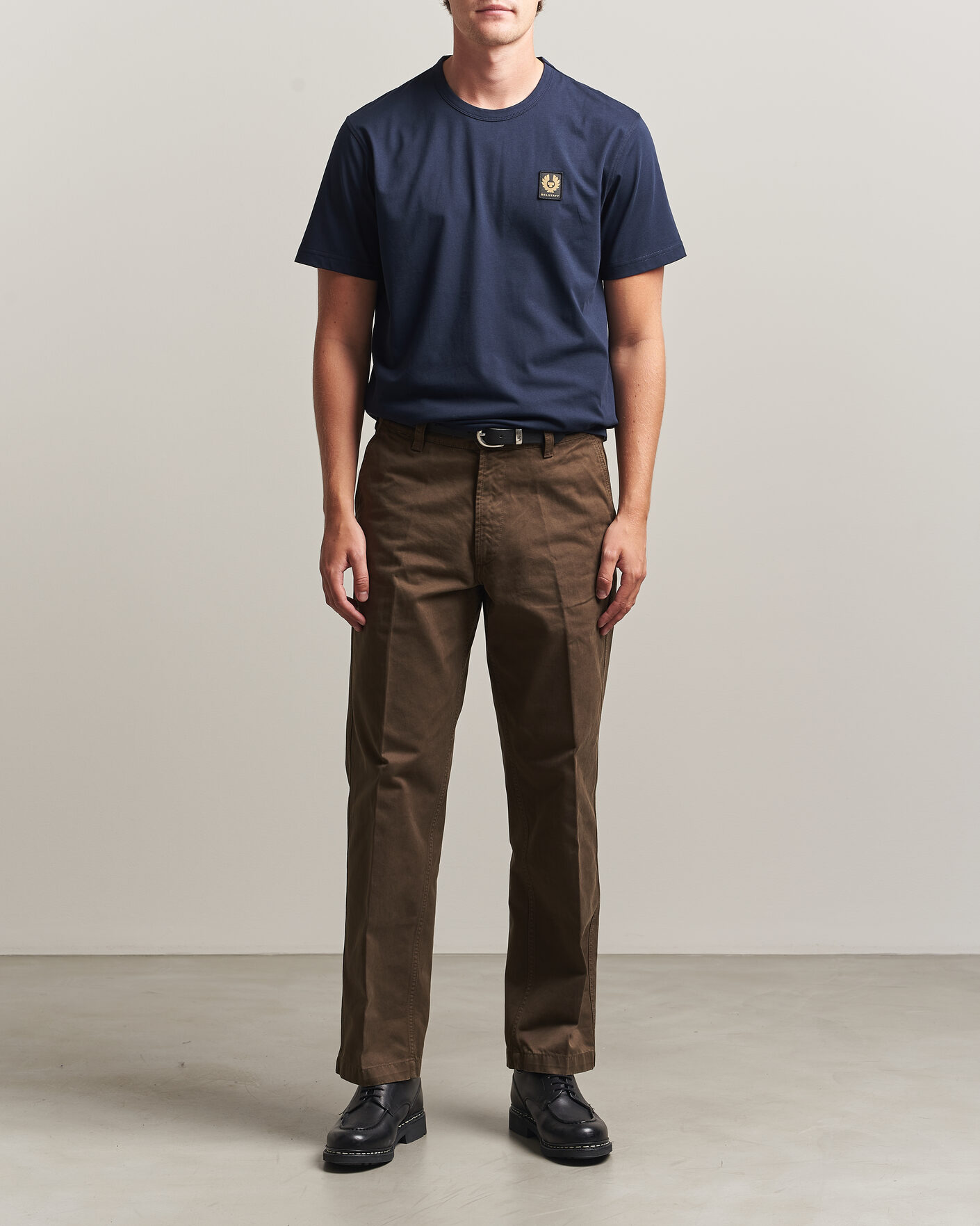 Hombres | Camisetas | Belstaff | Signature Crew Neck T-Shirt Dark Ink