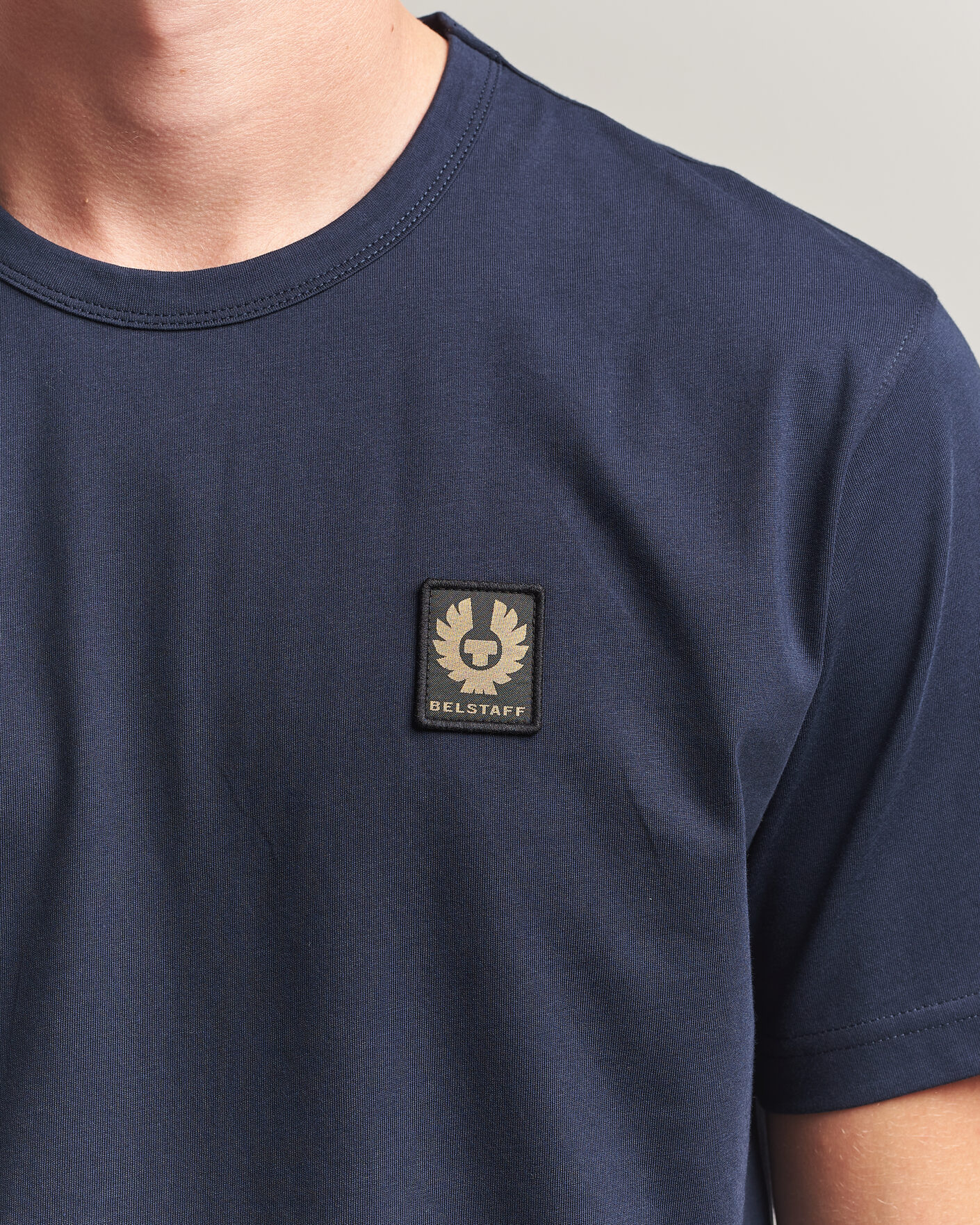 Hombres | Camisetas | Belstaff | Signature Crew Neck T-Shirt Dark Ink