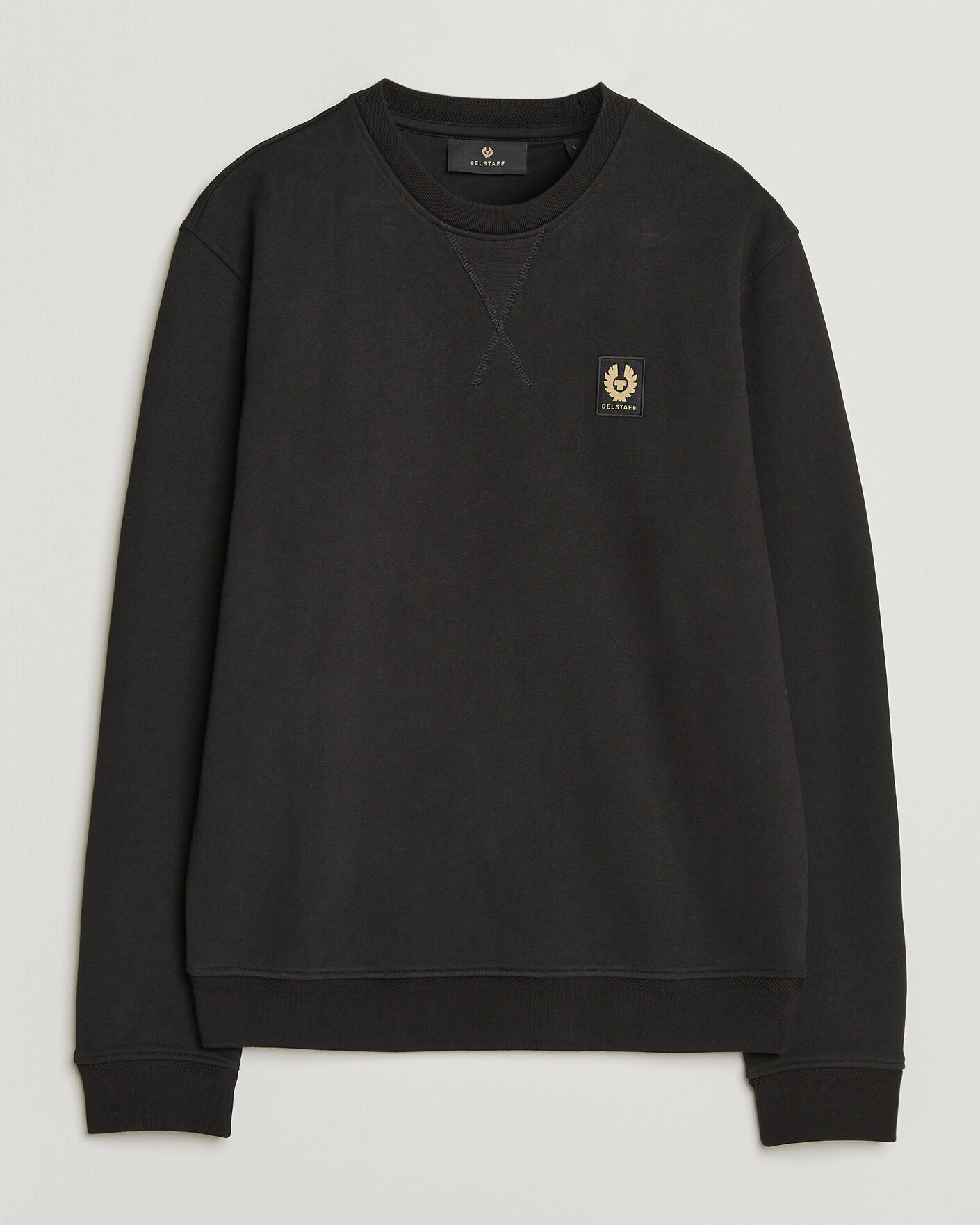 Hombres | Jerséis y prendas de punto | Belstaff | Signature Crew Neck Sweatshirt Black