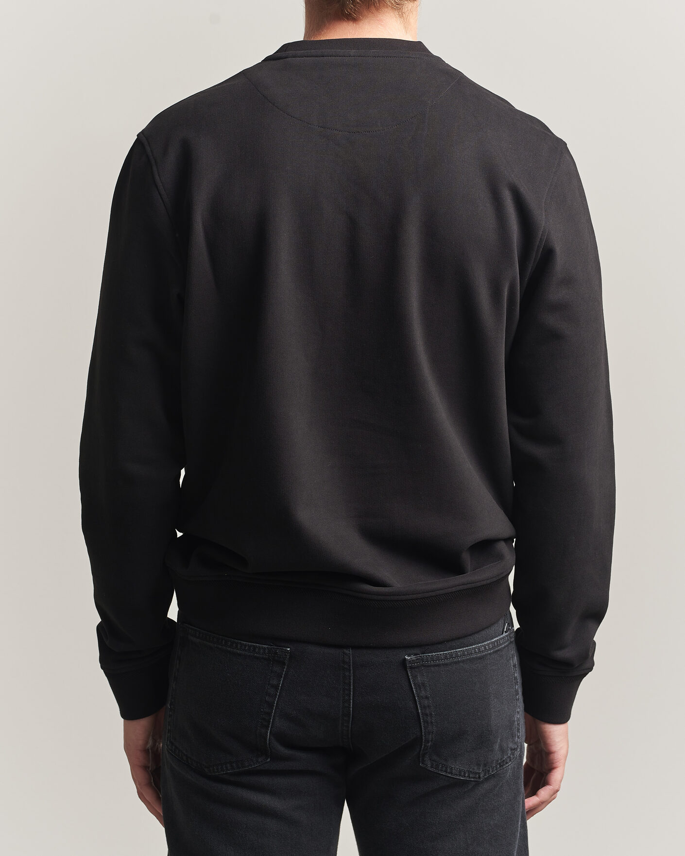 Hombres | Jerséis y prendas de punto | Belstaff | Signature Crew Neck Sweatshirt Black