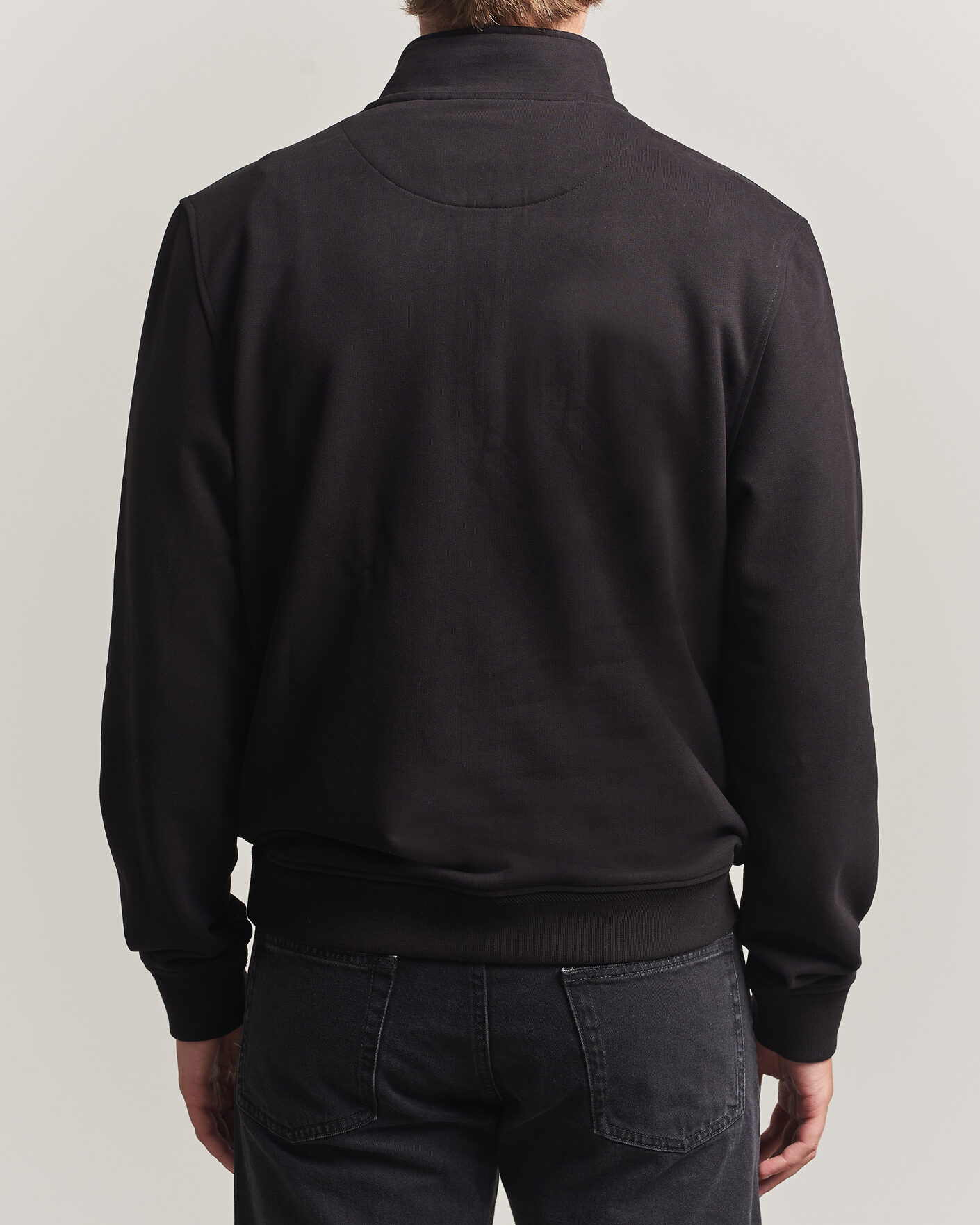 Hombres | Jerséis y prendas de punto | Belstaff | Signature Half Zip Sweatshirt Black