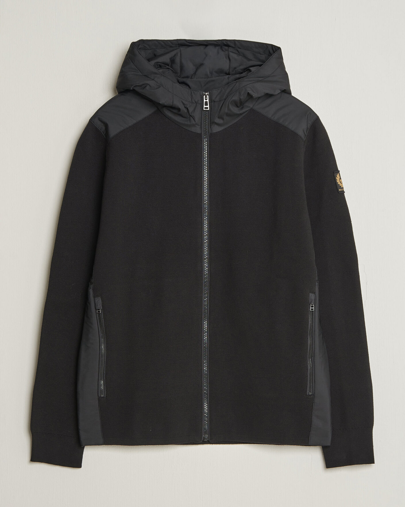 Hombres | Abrigos y chaquetas | Belstaff | Console Hooded Hybrid Jacket Black