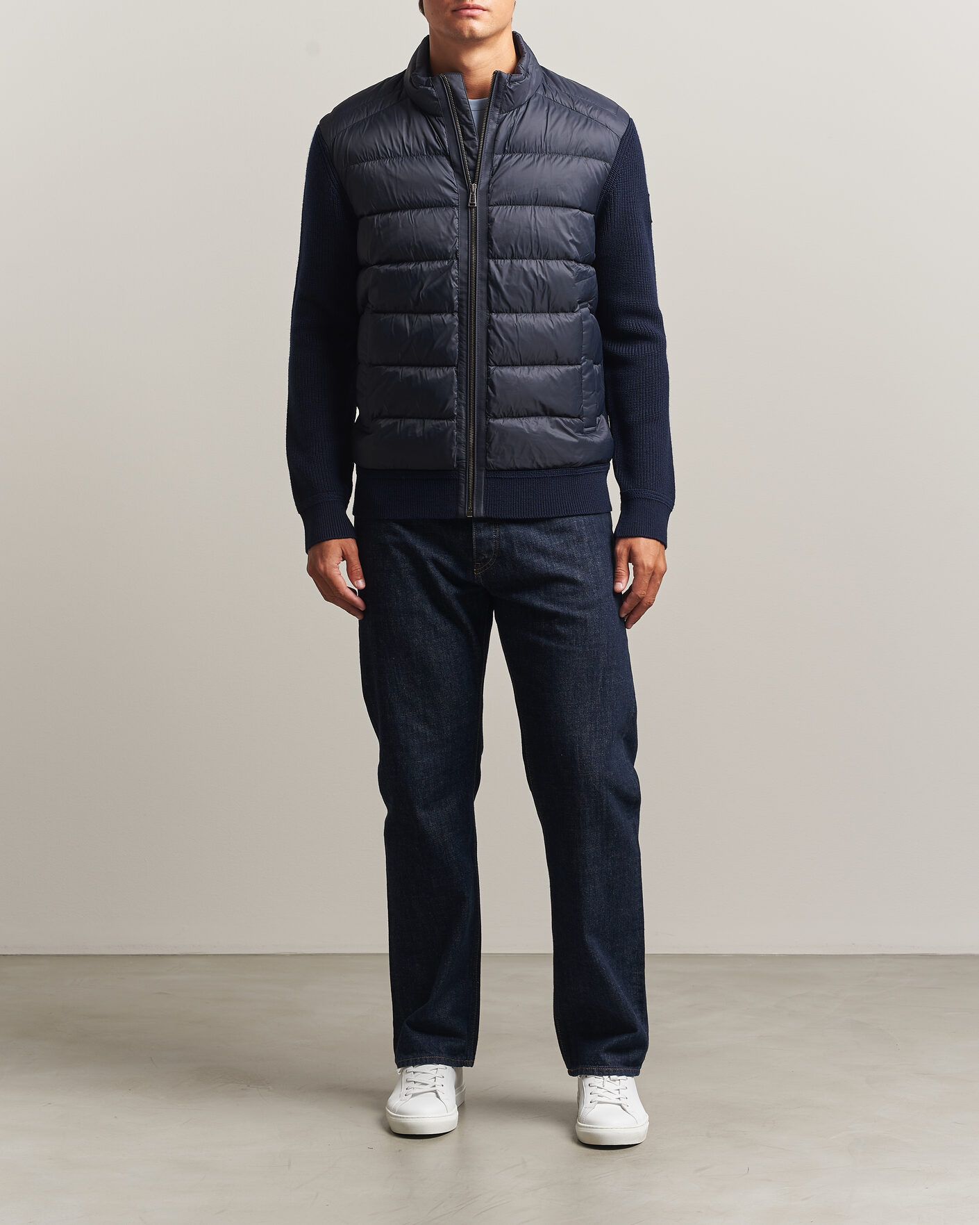 Hombres | Abrigos y chaquetas | Belstaff | Compound Hybrid Jacket Dark Ink