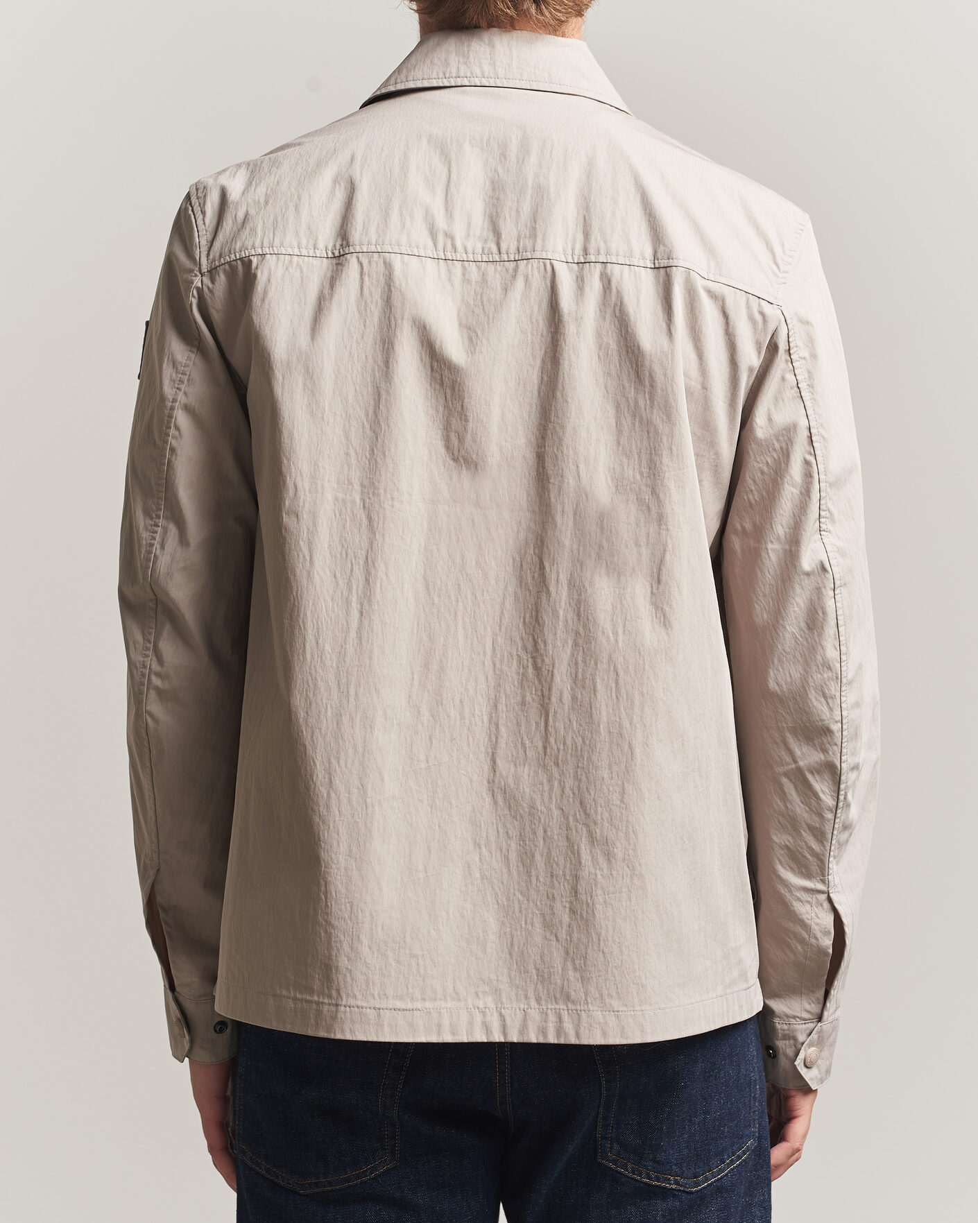 Hombres | Camisas | Belstaff | Cargo Overshirt Concrete
