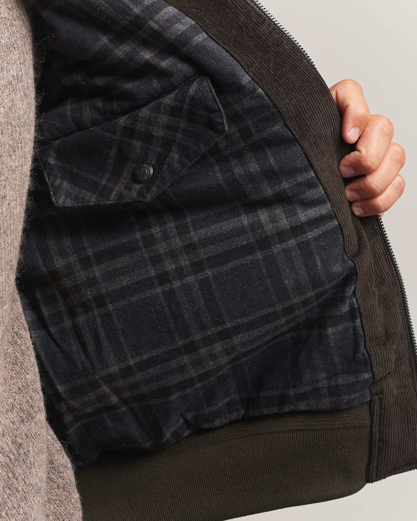 Hombres | Abrigos y chaquetas | Belstaff | Mount Wax Bomber Jacket Faded Olive