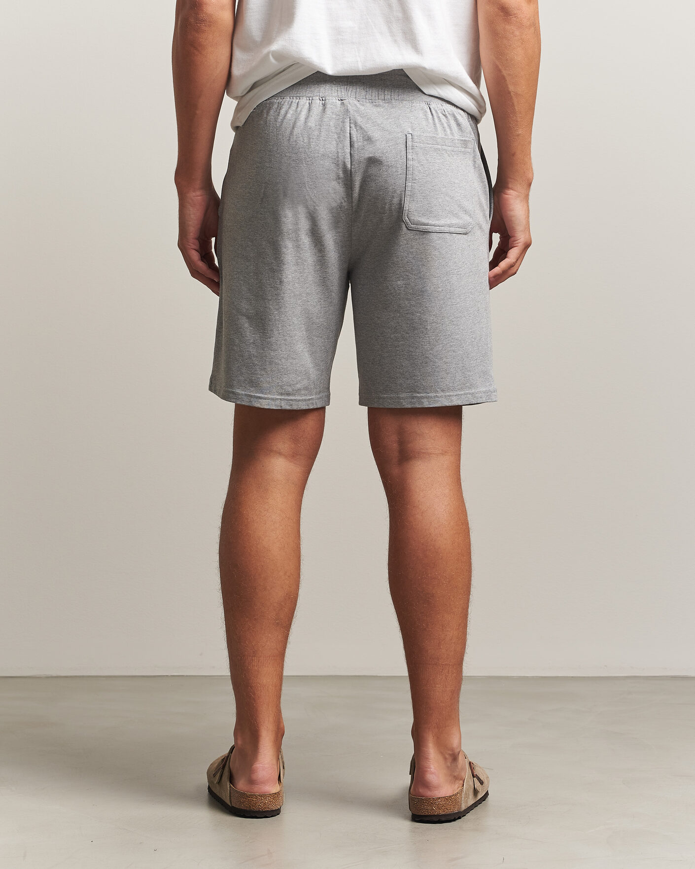 Hombres | Pantalones cortos | Bread & Boxers | Pyjama Shorts Grey Melange