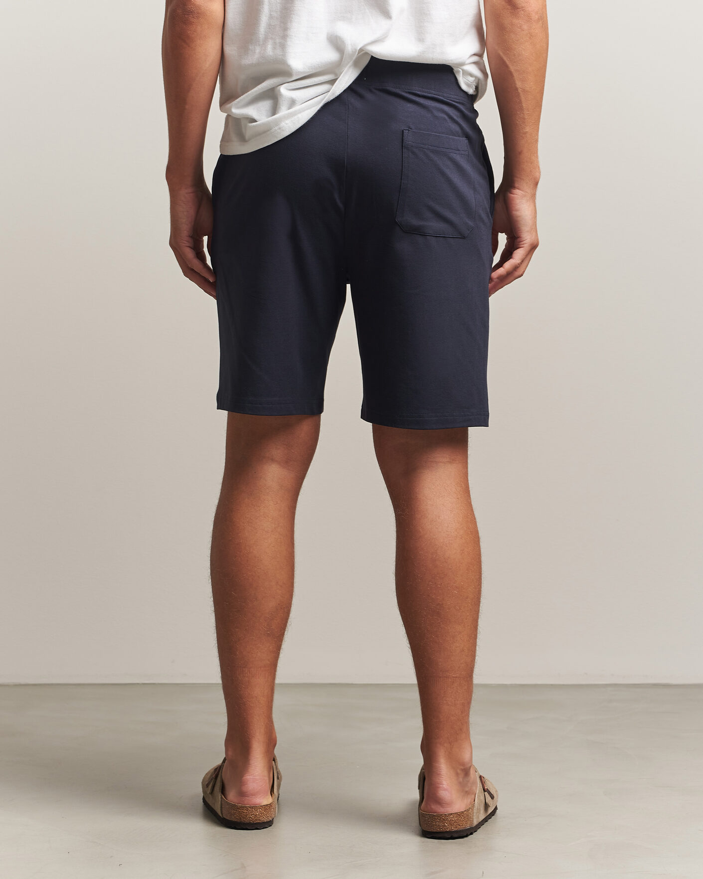 Hombres | Pantalones cortos | Bread & Boxers | Pyjama Shorts Dark Navy