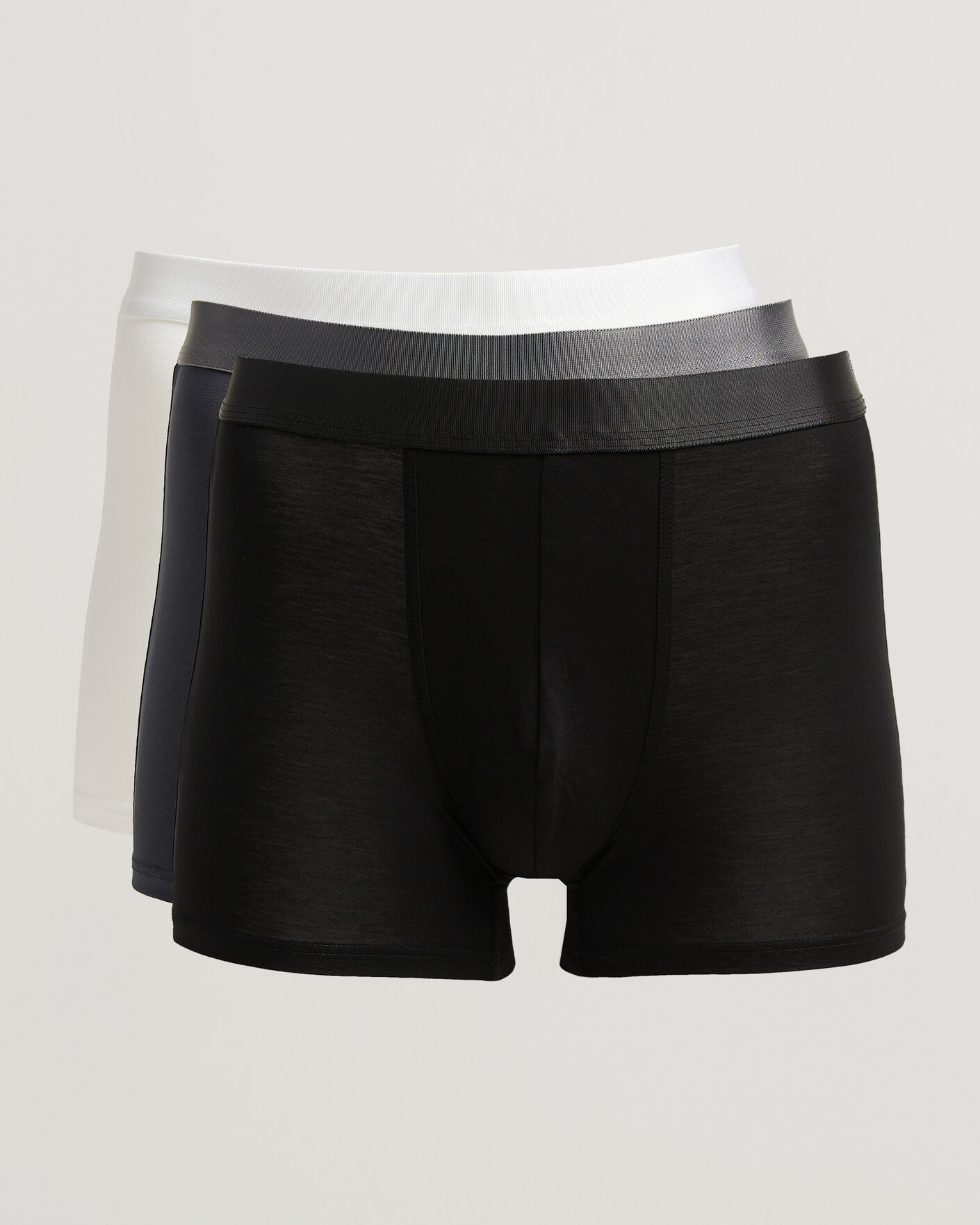 Hombres | Ropa interior y calcetines | CDLP | 3-Pack Boxer Briefs Warm Charcoal/Black/White