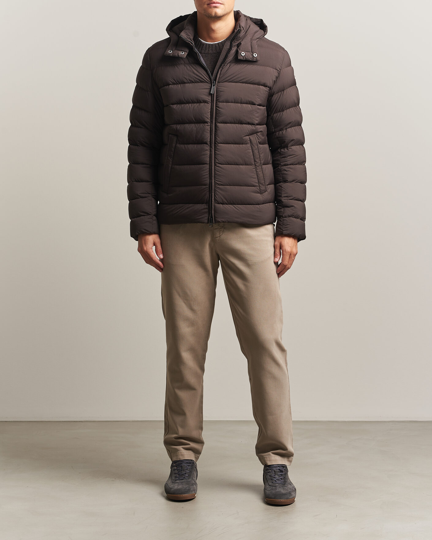Hombres | Abrigos y chaquetas | Colmar | Quilted Down Jacket Black Coffee
