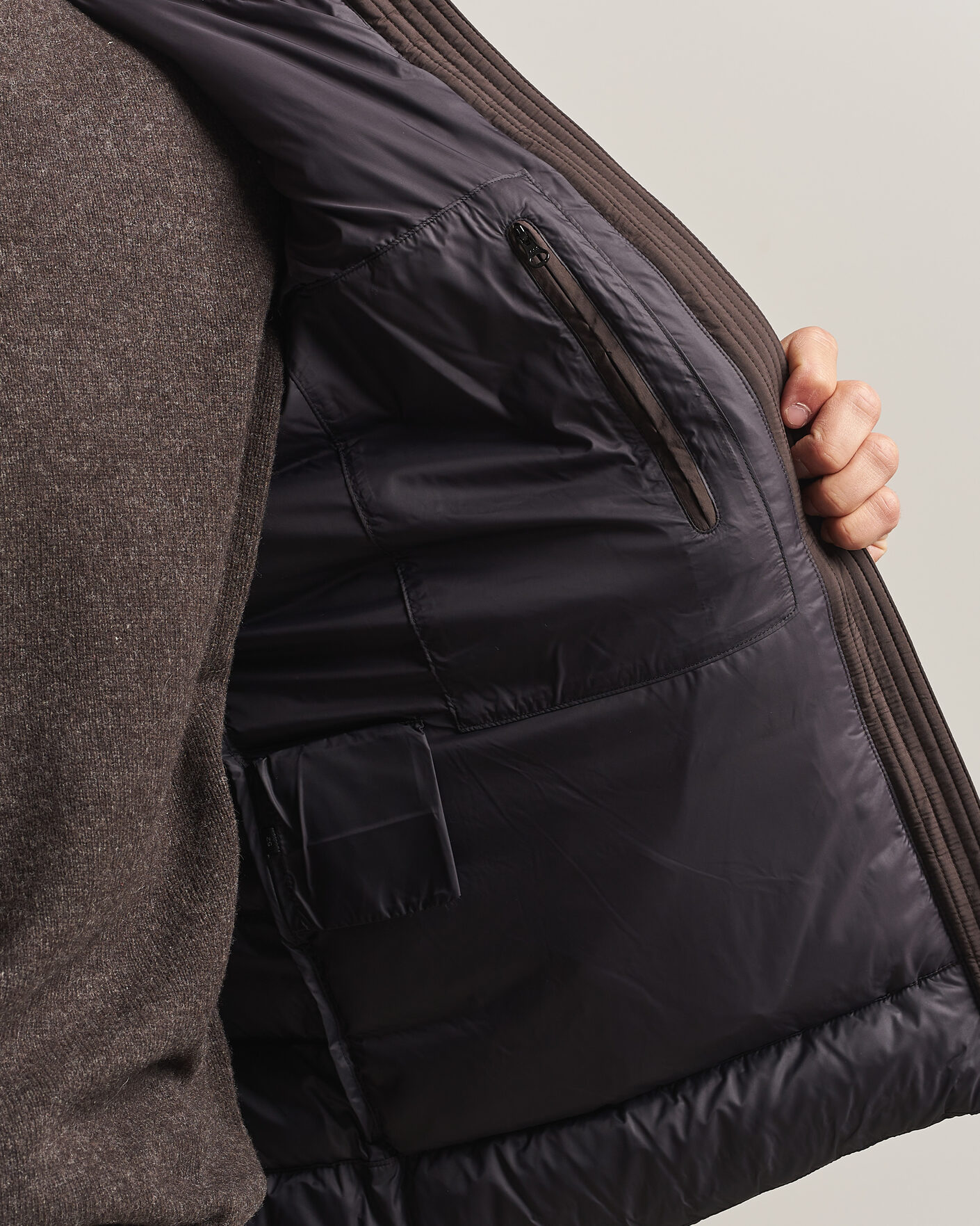 Hombres | Abrigos y chaquetas | Colmar | Quilted Down Jacket Black Coffee
