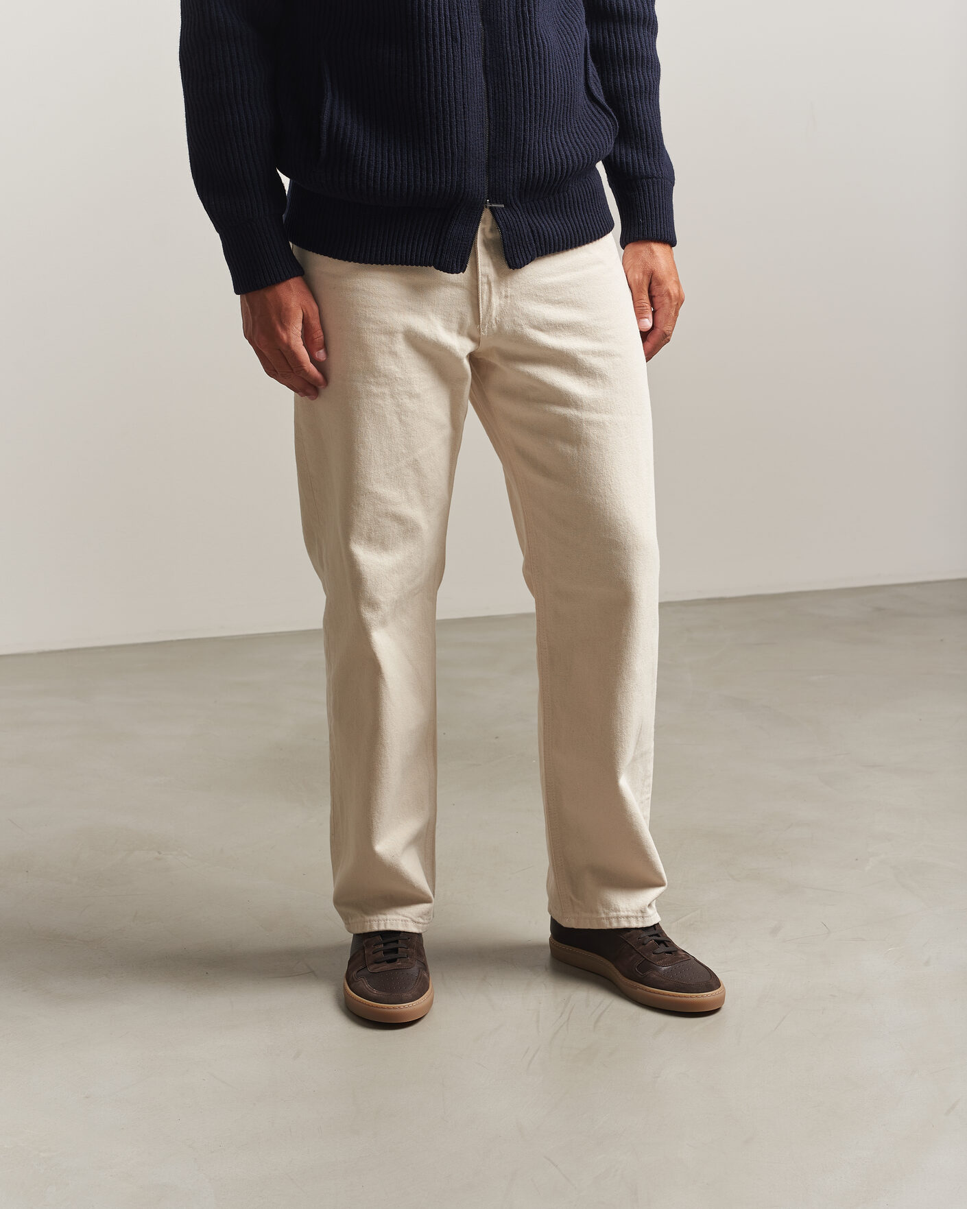 Hombres | Zapatillas | Common Projects | Bball Duo Leather Sneaker Dark Brown