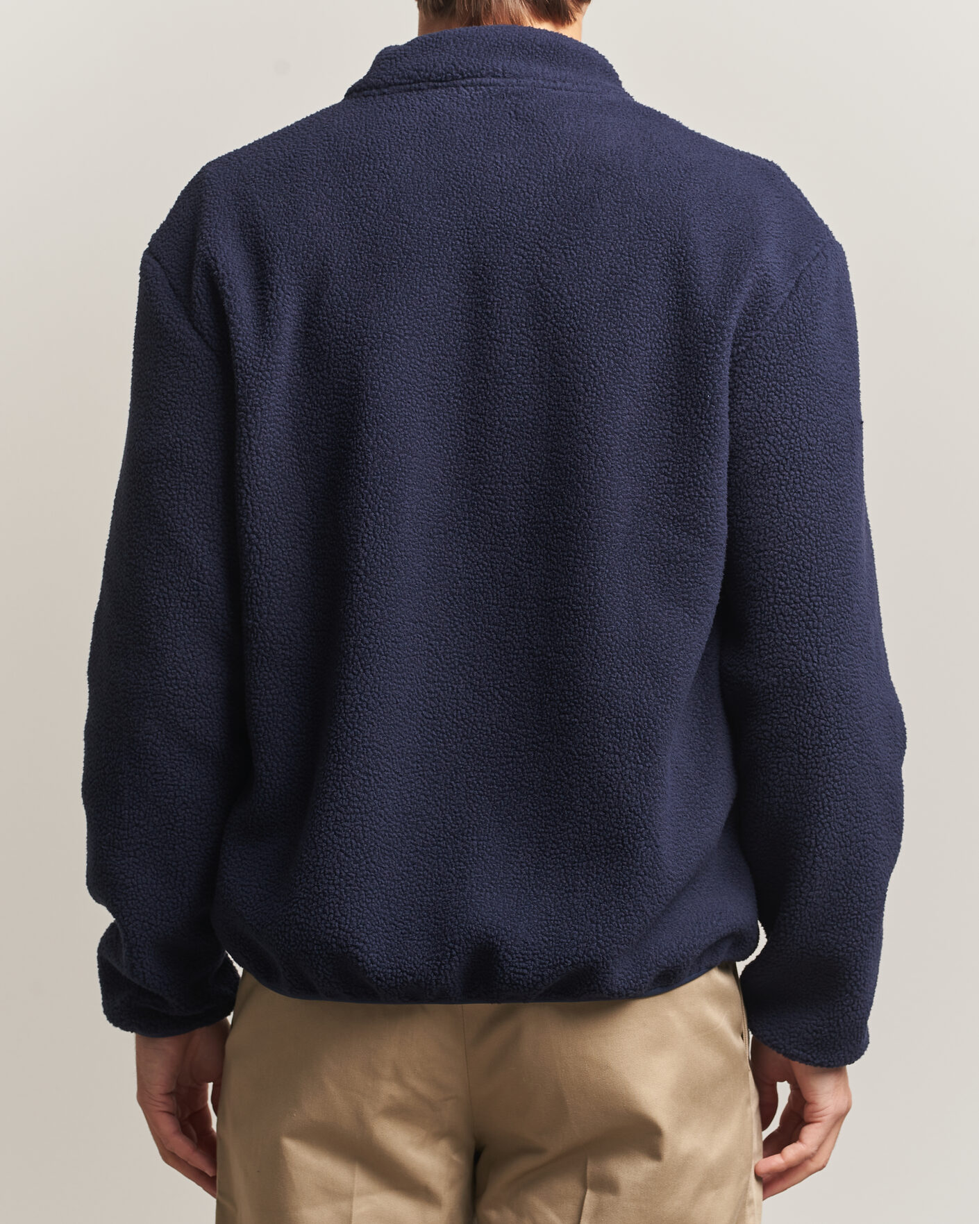 Hombres | Jerséis y prendas de punto | Drôle de Monsieur | Slogan Sherpa Jacket Navy
