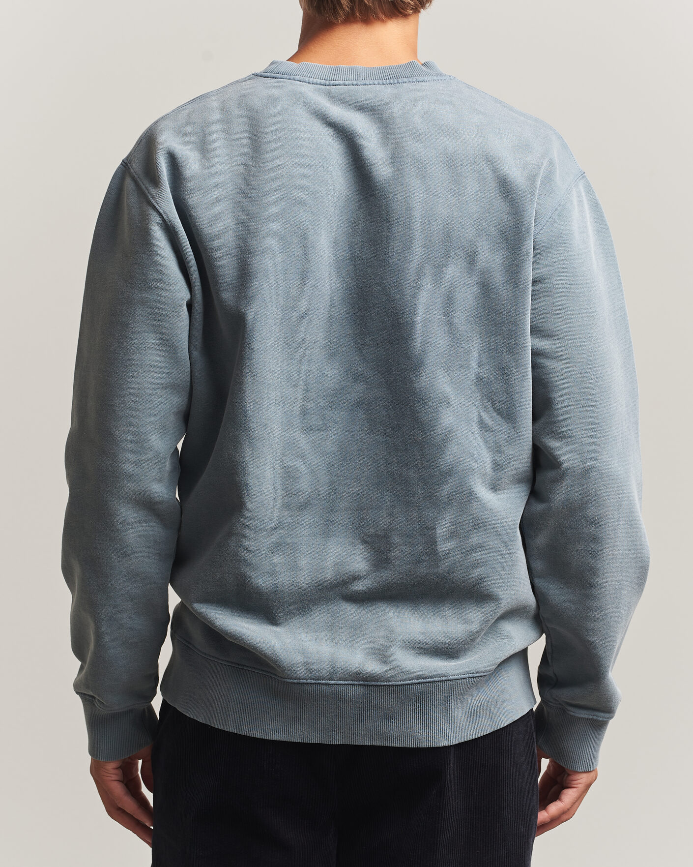 Hombres | Jerséis y prendas de punto | Drôle de Monsieur | Classic Slogan Sweatshirt Dark Grey