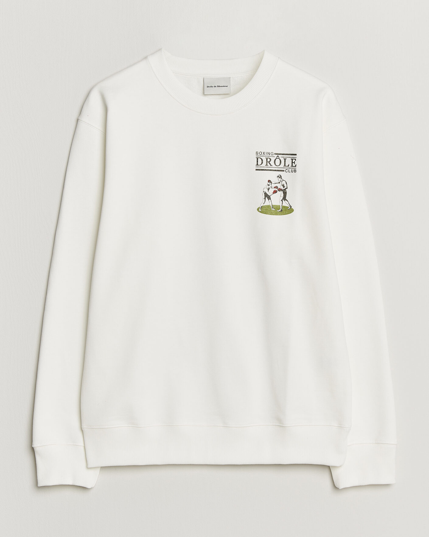Hombres | Jerséis y prendas de punto | Drôle de Monsieur | Boxers Sweatshirt Off White