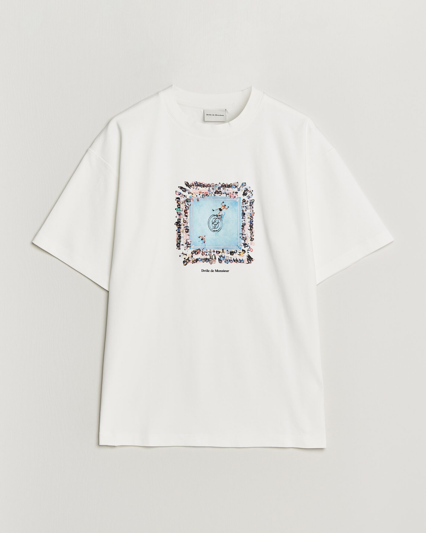 Hombres | Camisetas | Drôle de Monsieur | Boxers Ring T-Shirt Off White