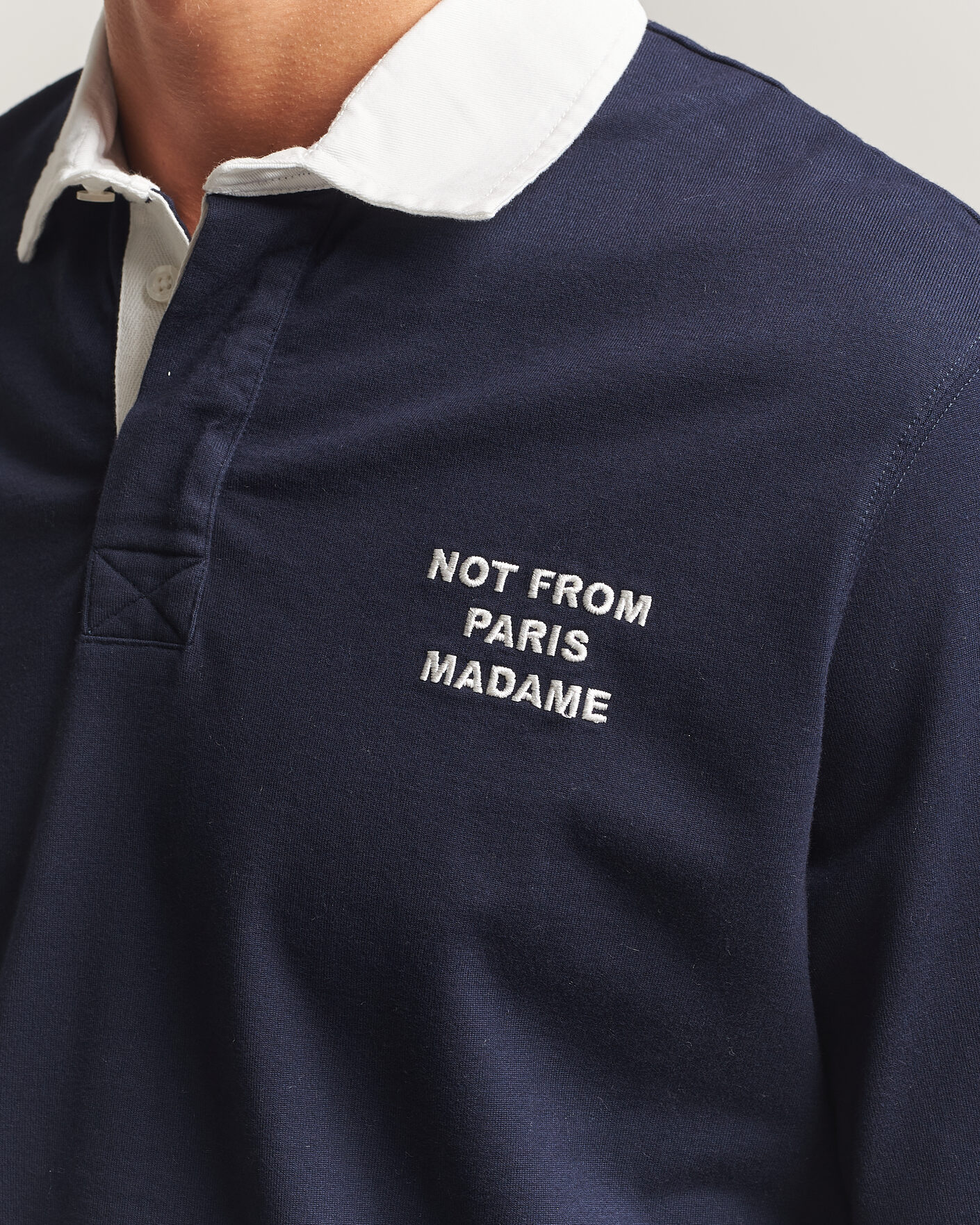 Hombres | Jerséis y prendas de punto | Drôle de Monsieur | Slogan Rugger Navy