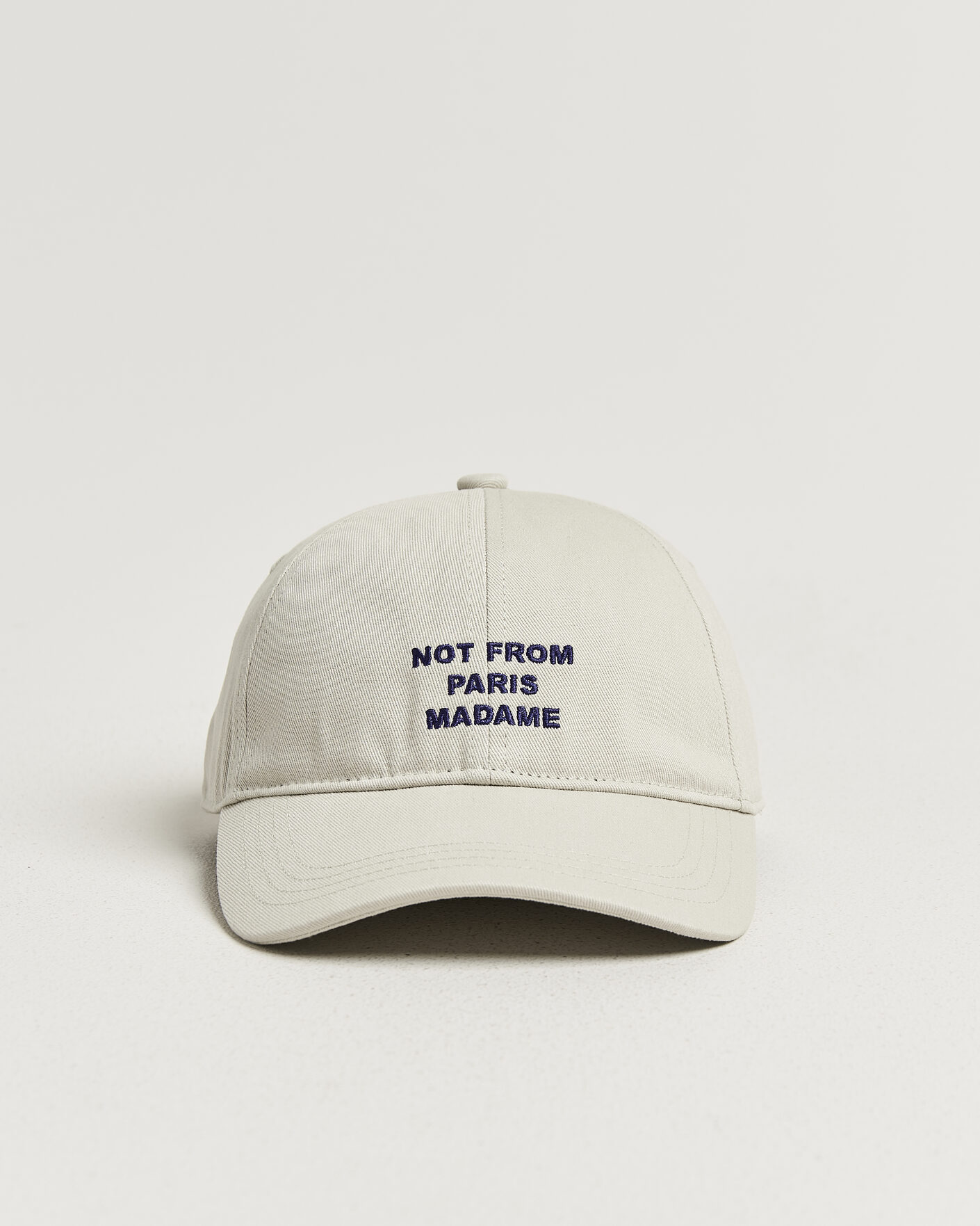 Hombres | Sombreros y gorras | Drôle de Monsieur | Slogan Baseball Cap Grey