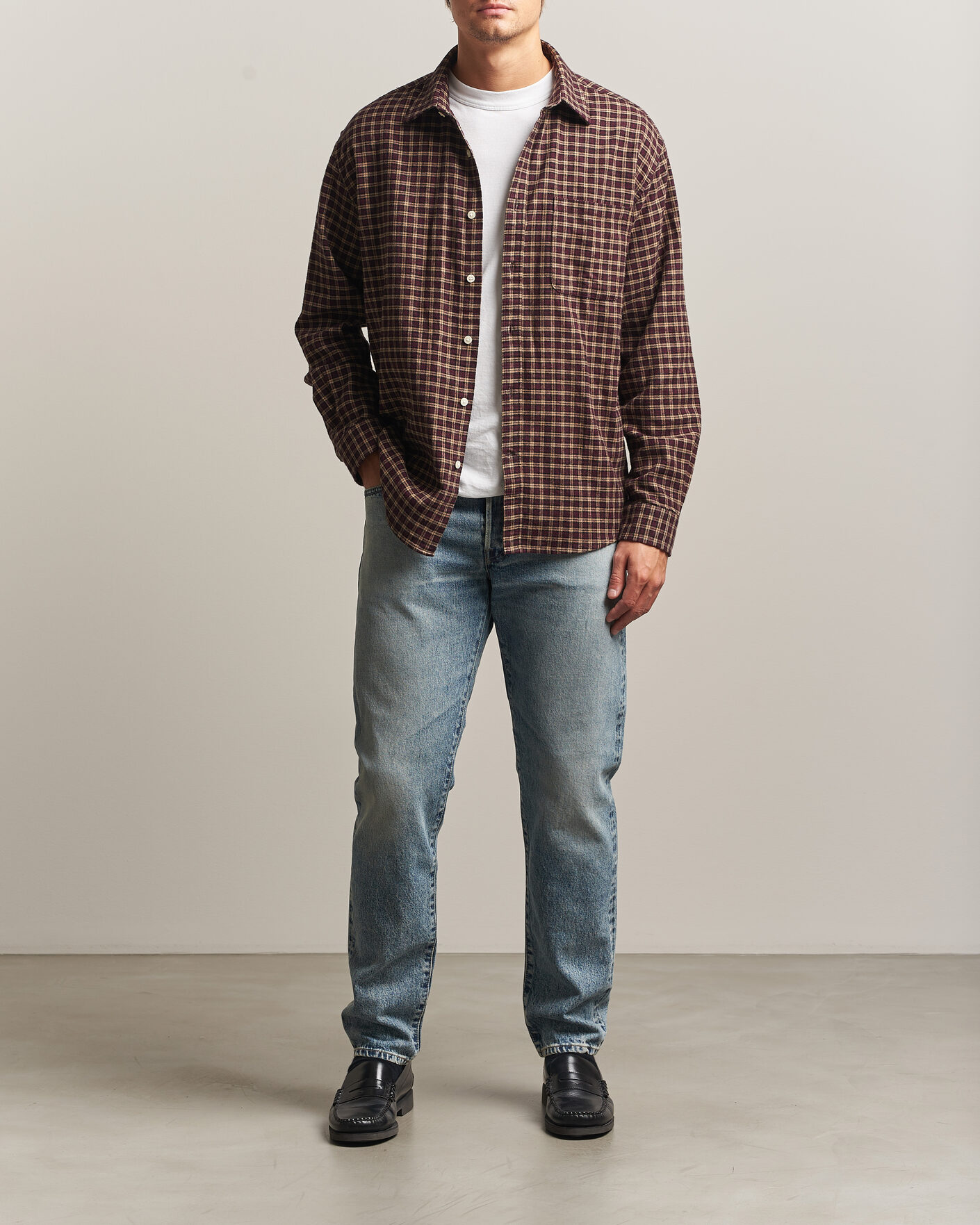 Hombres | Vaqueros | EDWIN | Regular Tapered Rainbow Selvage Jeans Light Used