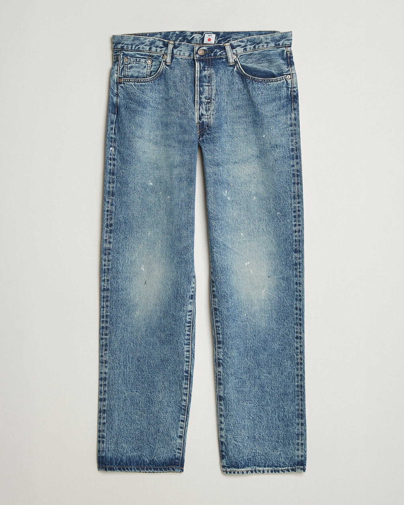 Hombres | Pantalones | EDWIN | Loose Straight Rainbow Selvage Jeans Mid Used