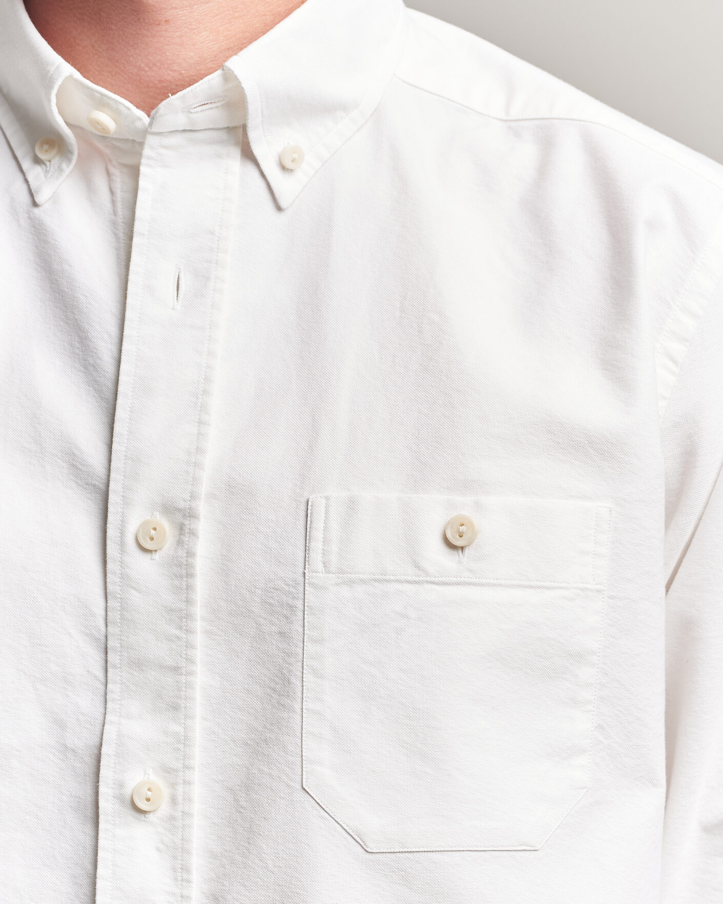 Hombres | Camisas | Eton | Regular Fit Ivy Oxford Shirt White