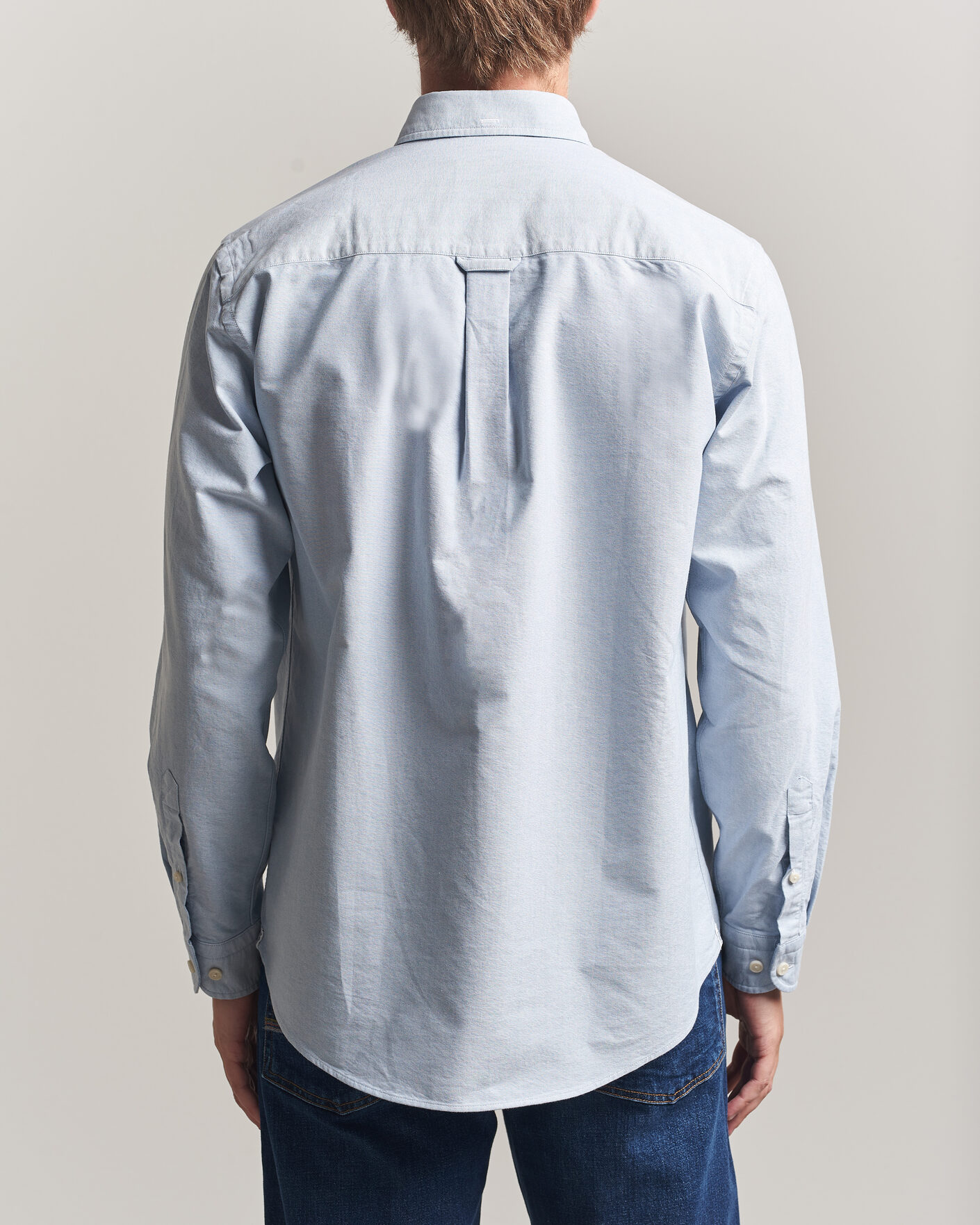 Hombres | Camisas | Eton | Regular Fit Ivy Oxford Shirt Light Blue