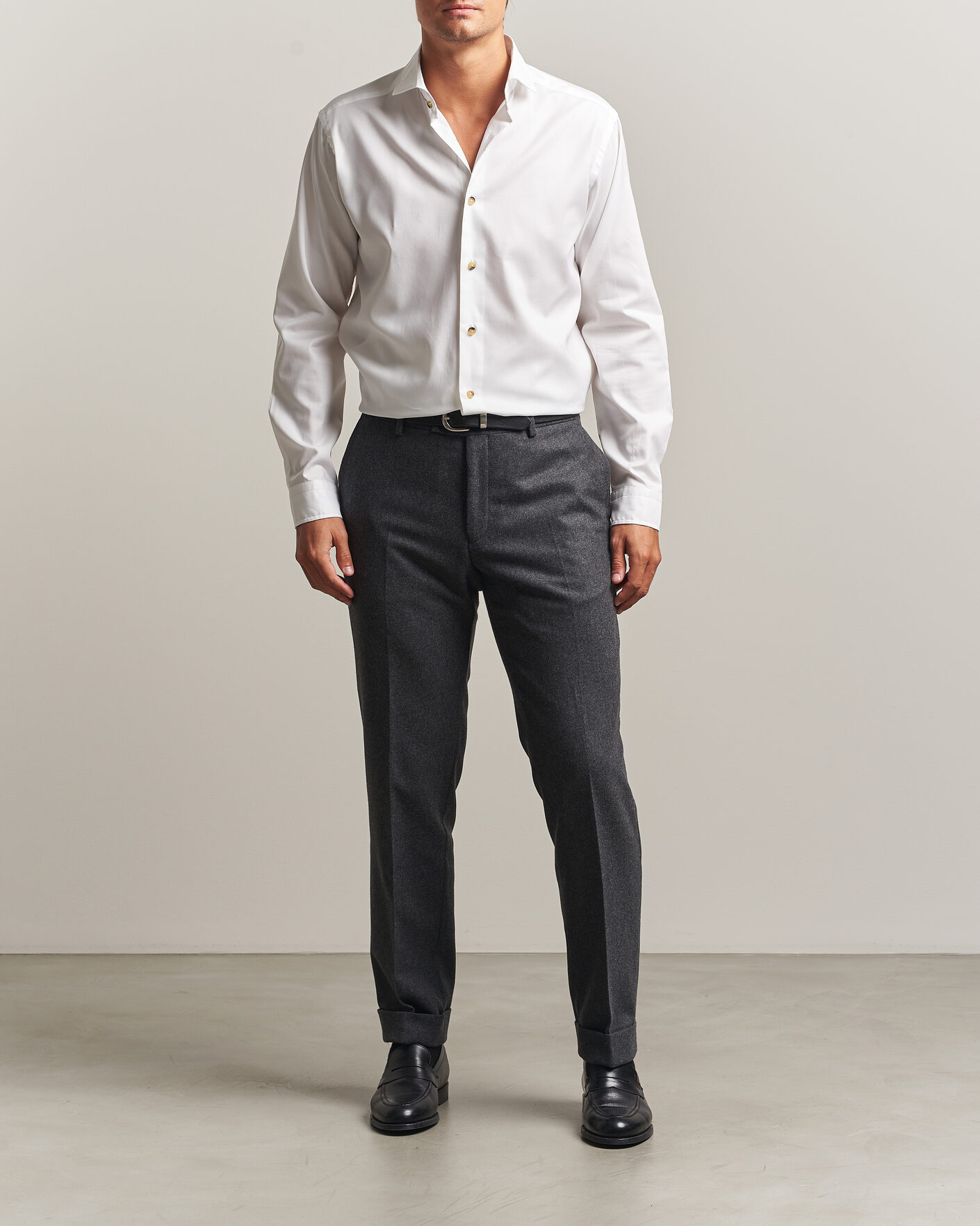 Hombres | Camisas | Eton | Signature Oxford Shirt White
