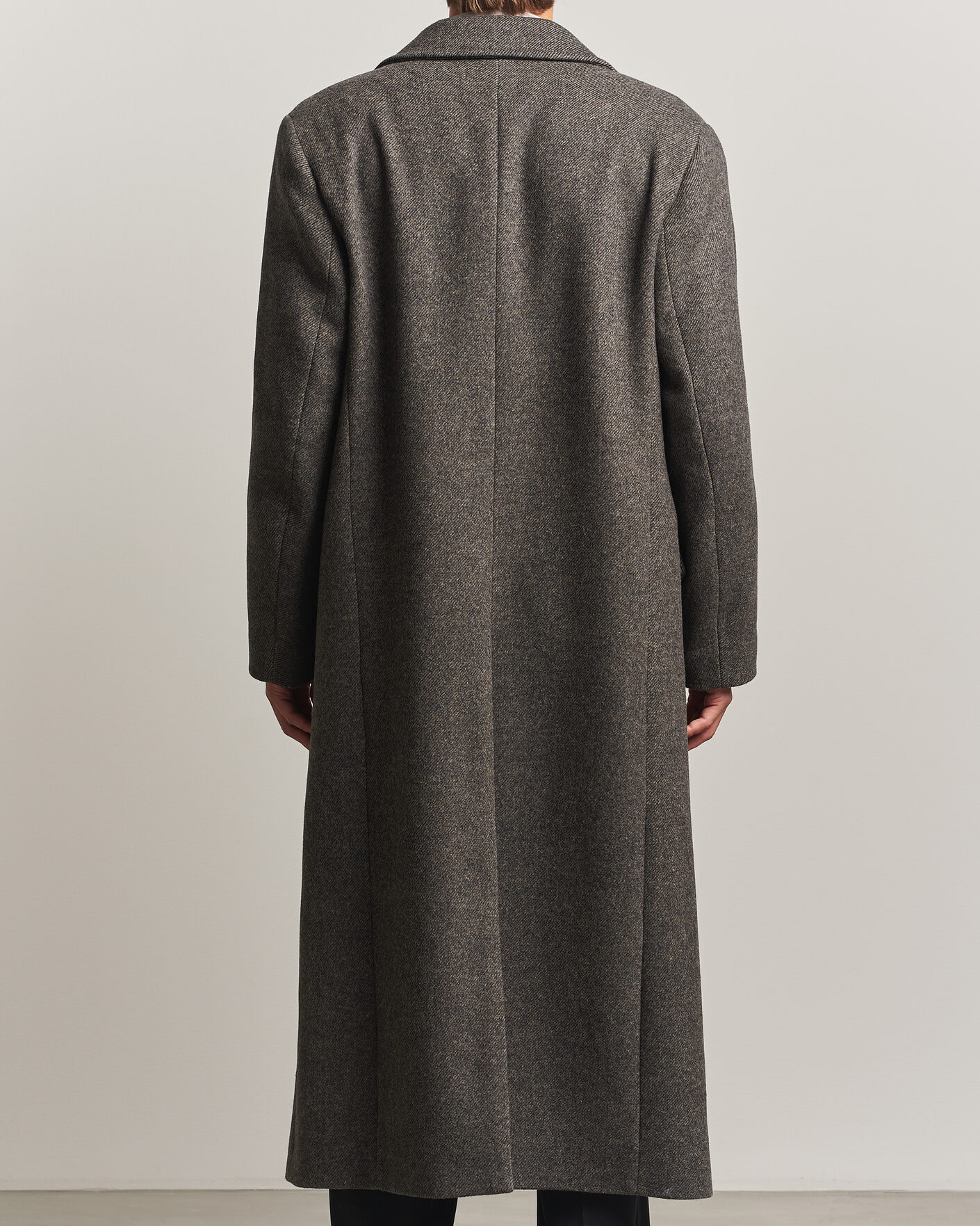 Hombres | Abrigos y chaquetas | Filippa K | Damian Wool Twill Coat Driftwood