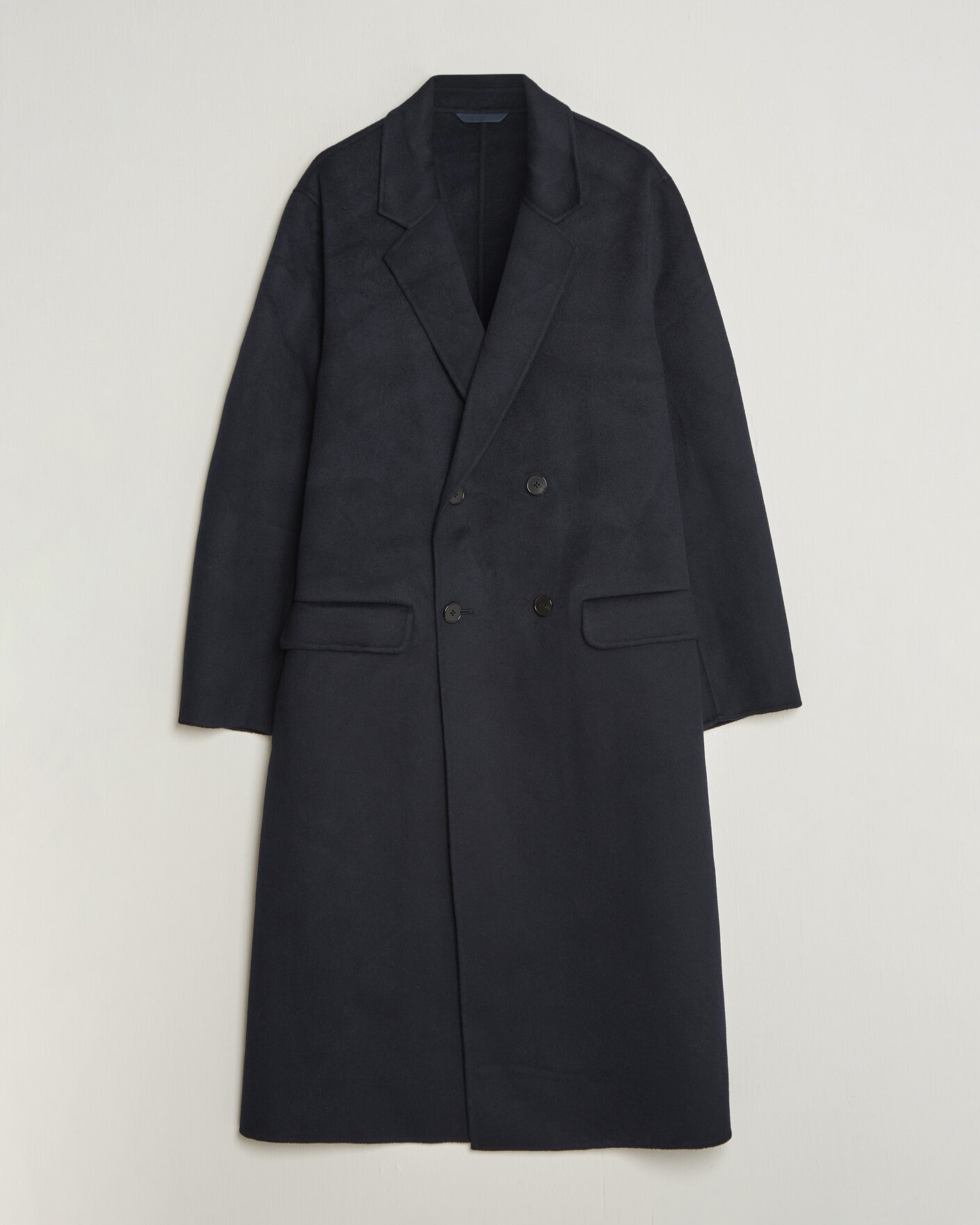 Hombres | Abrigos y chaquetas | Filippa K | Athens Wool Coat Navy