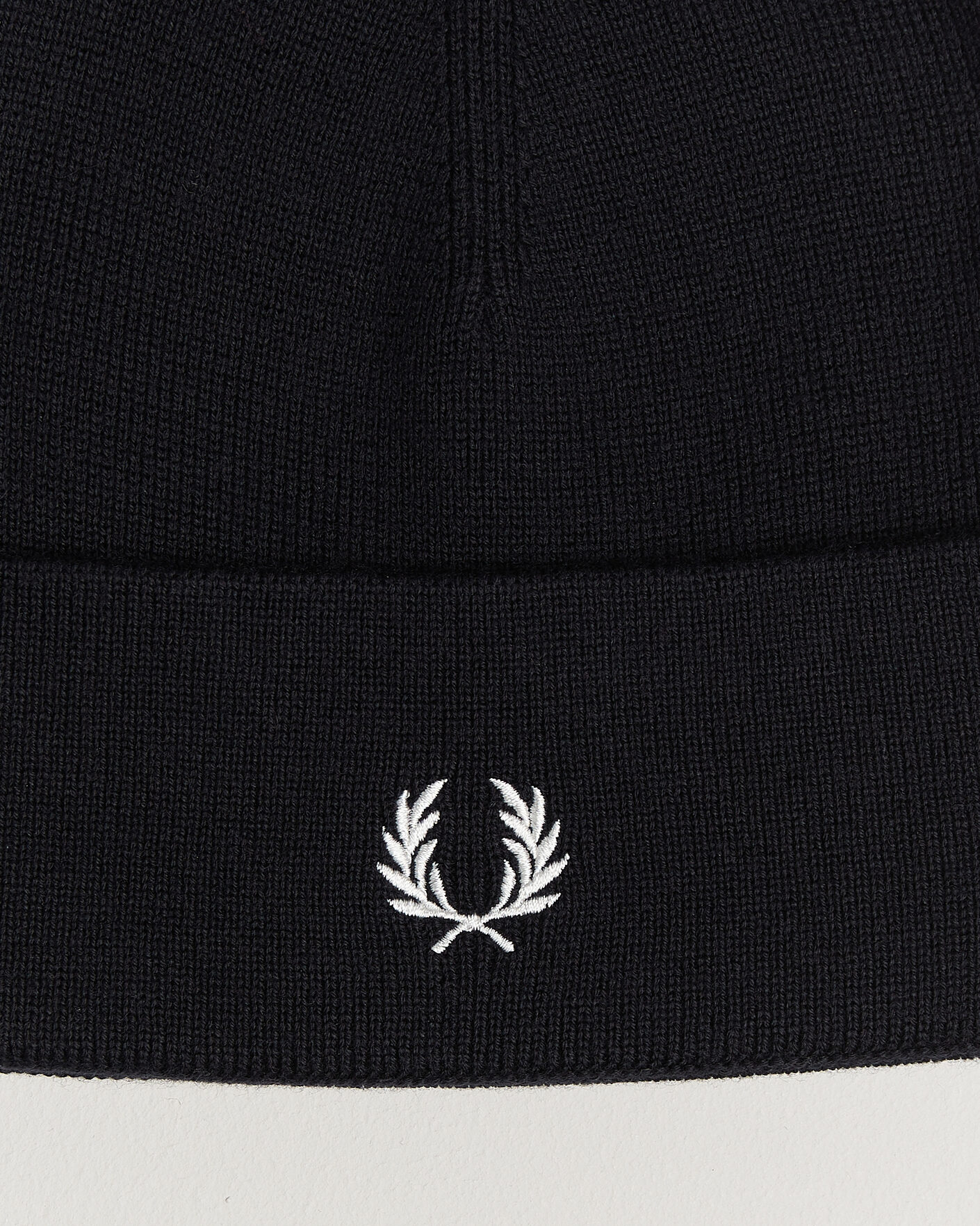 Hombres | Gorros | Fred Perry | Merino Wool Beanie Navy
