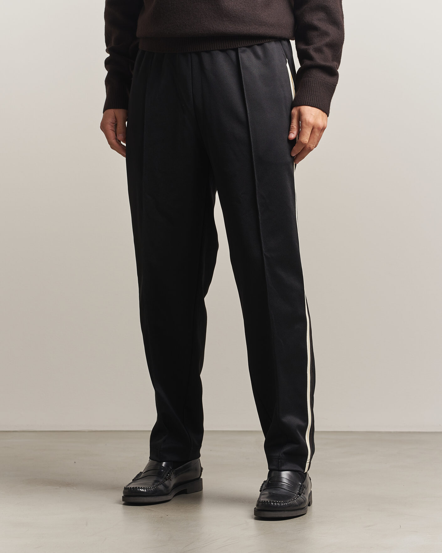 Hombres | Pantalones | Fred Perry | Tipped Taped Track Pants Black