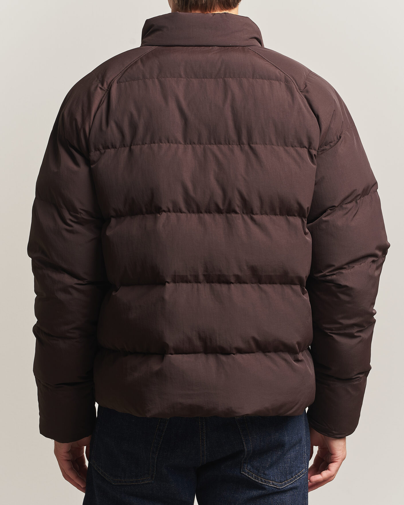 Hombres | Abrigos y chaquetas | Fred Perry | Raglan Sleeve Padded Jacket Rich Brown