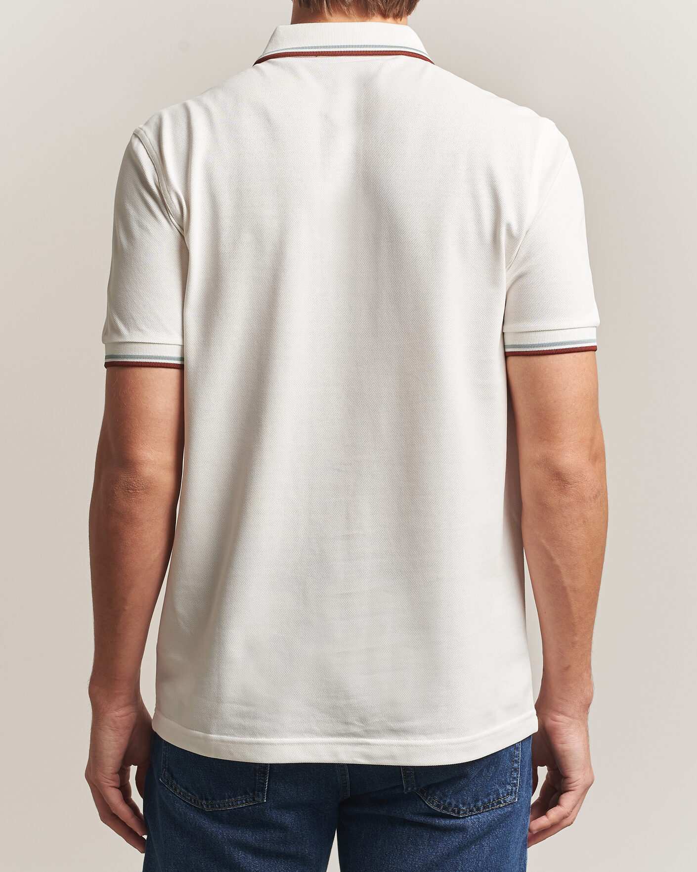 Hombres | Polos | Fred Perry | Twin Tipped Polo Shirt Ecru
