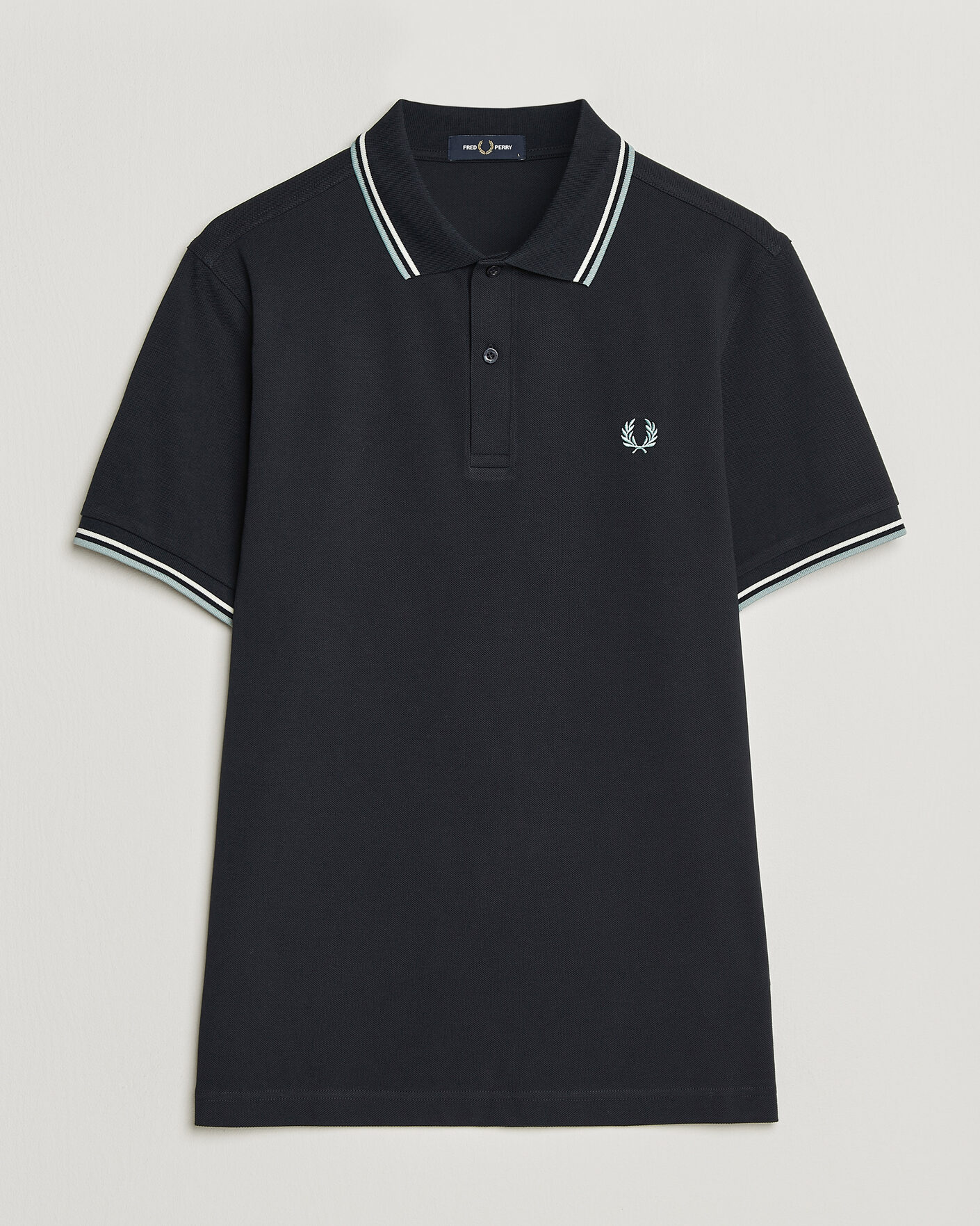 Hombres | Polos | Fred Perry | Twin Tipped Polo Shirt Navy