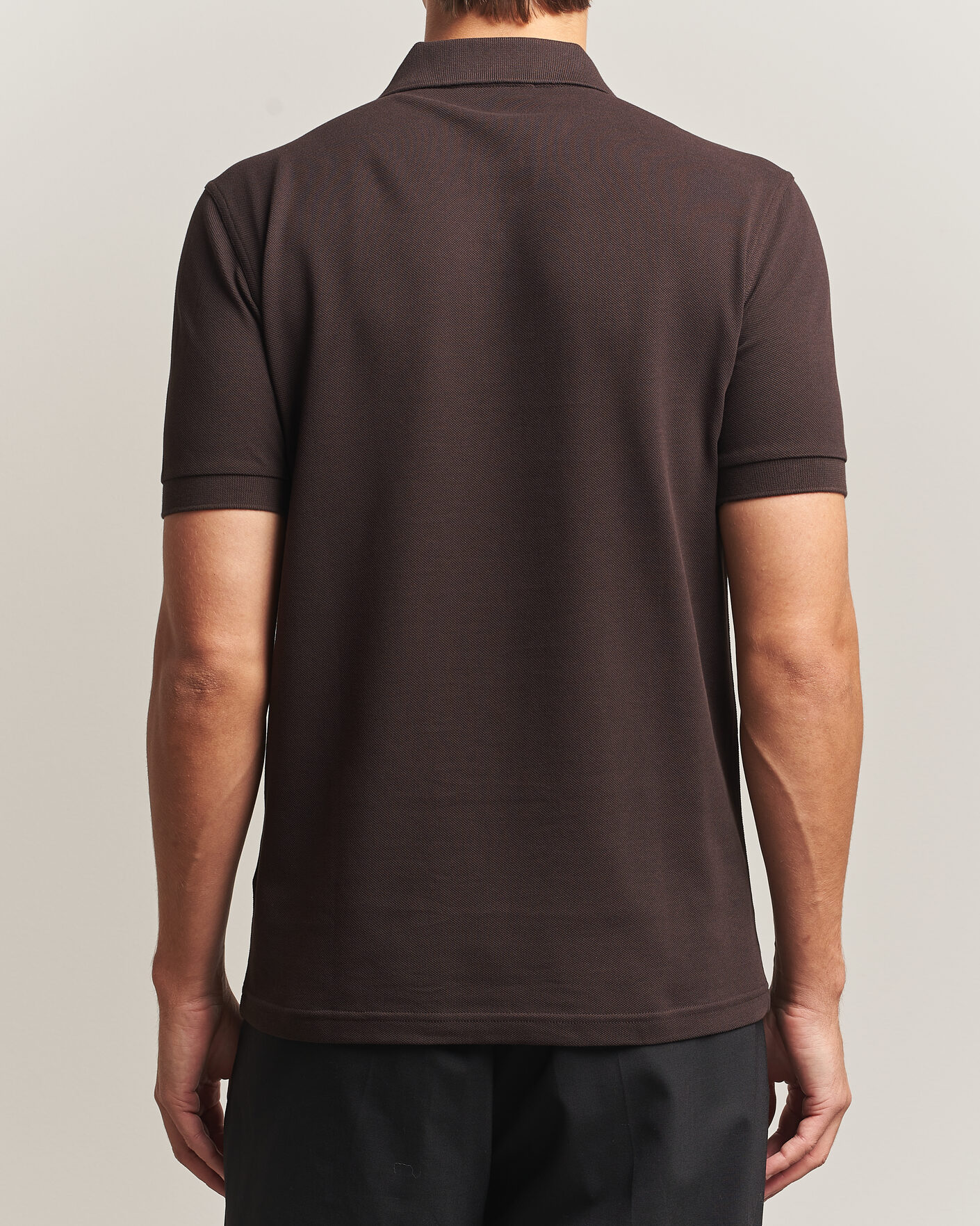 Hombres | Polos | Fred Perry | Plain Polo Shirt Night Rich Brown