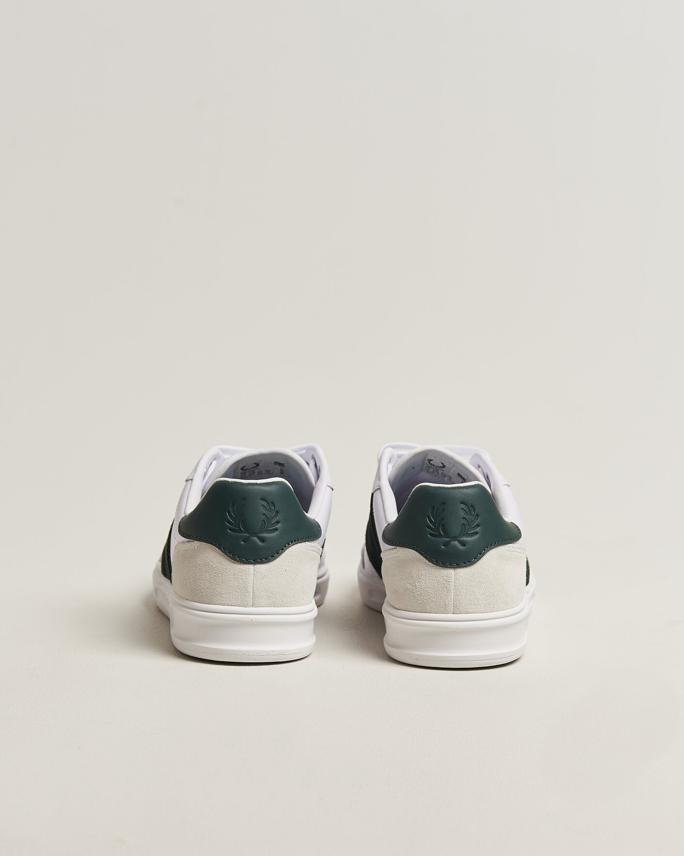 Hombres | Zapatillas | Fred Perry | B4 Leather/Suede Sneaker White