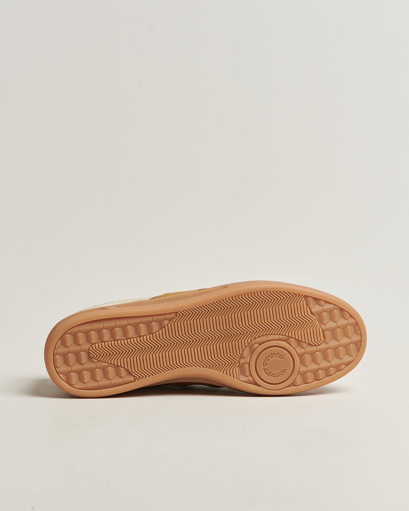 Hombres | Zapatillas | Fred Perry | B4 Leather/Suede Sneaker Oatmeal