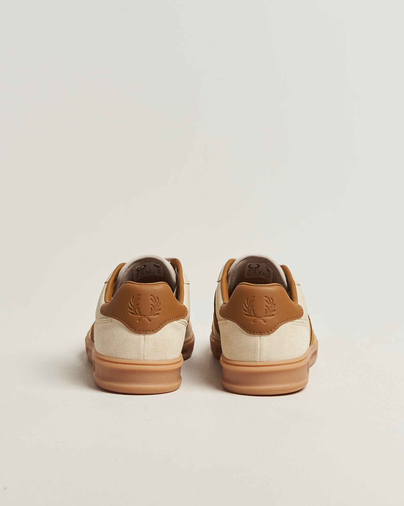 Hombres | Zapatillas | Fred Perry | B4 Leather/Suede Sneaker Oatmeal