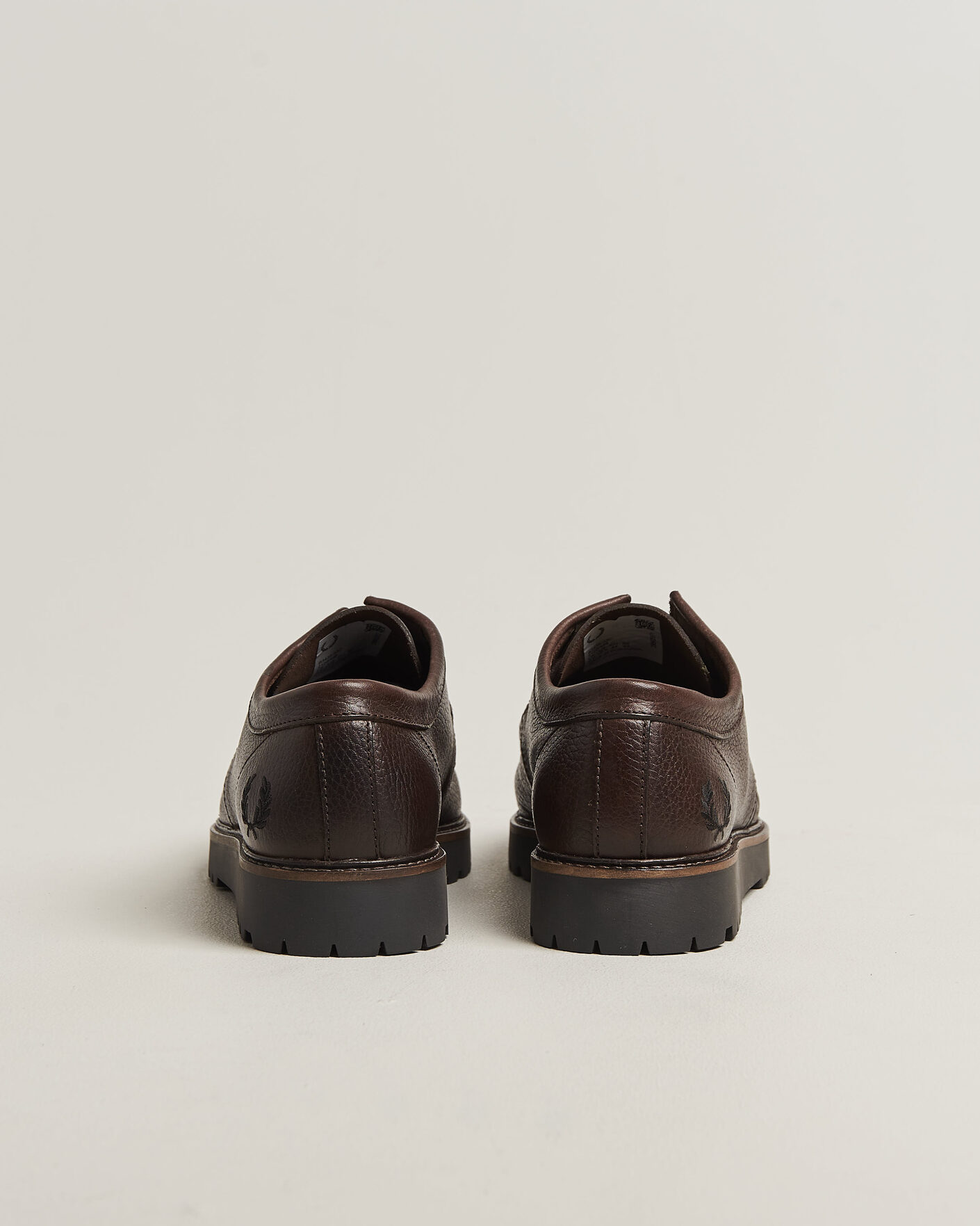 Hombres | Zapatos derby | Fred Perry | Kenny Grained Leather Derby Rich Brown