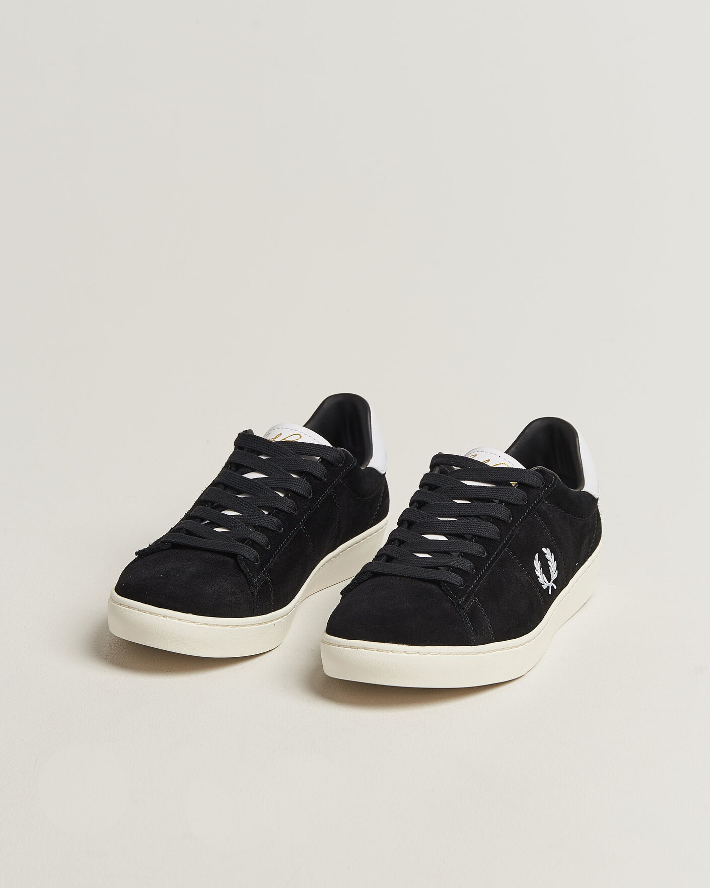 Hombres | Zapatillas | Fred Perry | Spencer Suede Sneaker Black